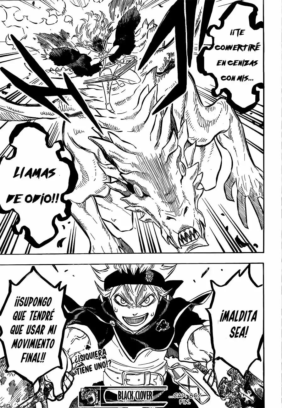 Black Clover Capítulo 86 - Page 16