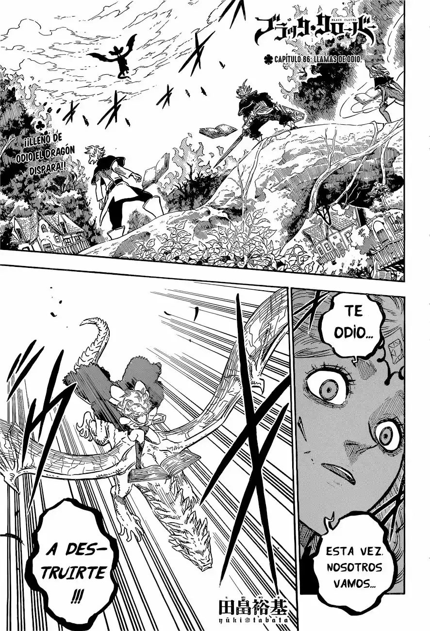 Black Clover Capítulo 86 - Page 2