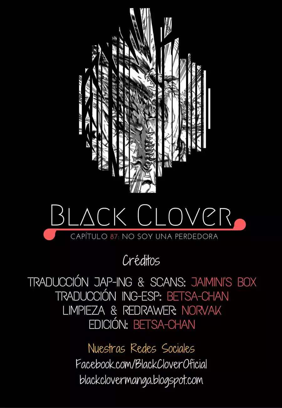 Black Clover Capítulo 87 - Page 1