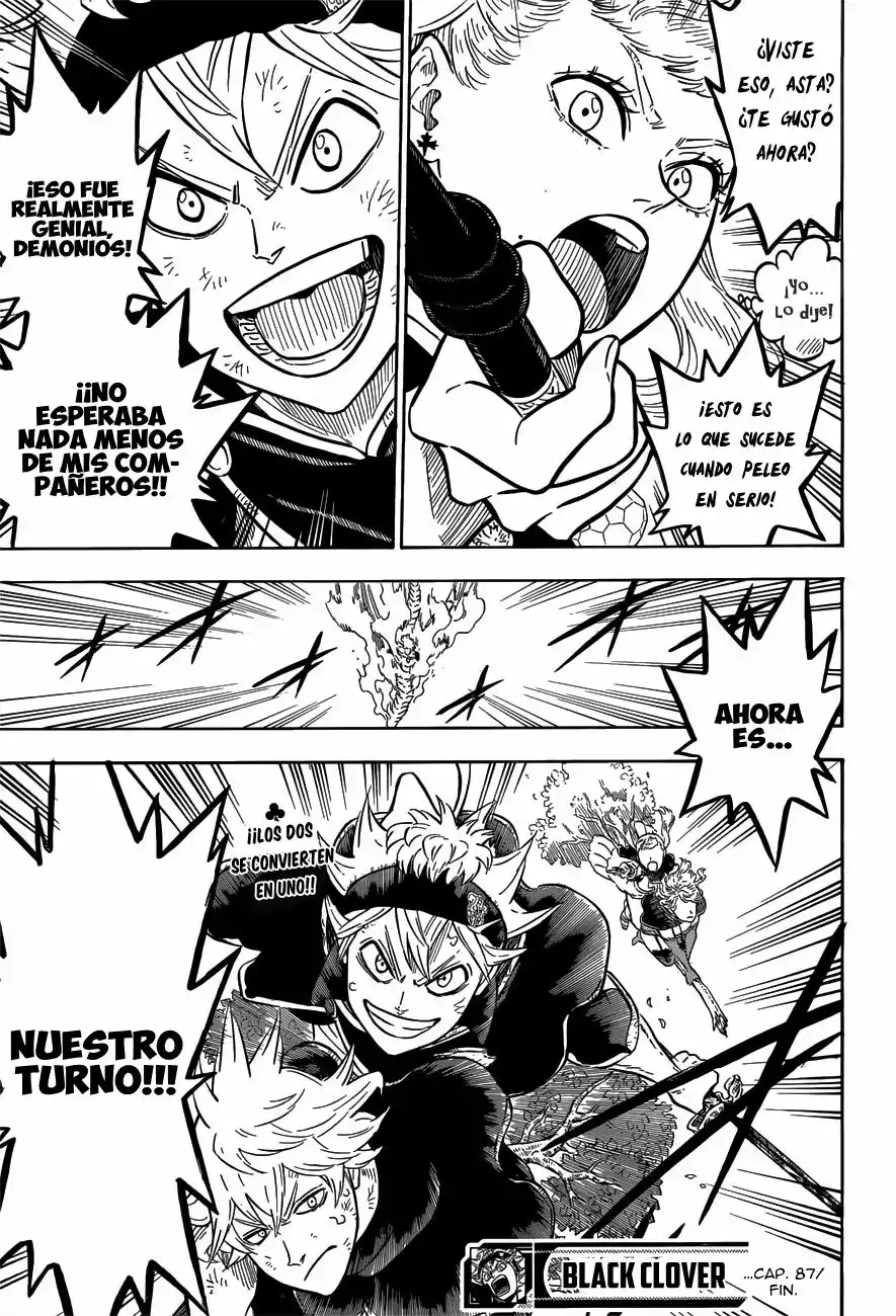 Black Clover Capítulo 87 - Page 17