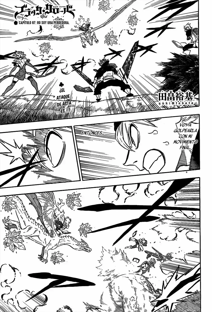 Black Clover Capítulo 87 - Page 2
