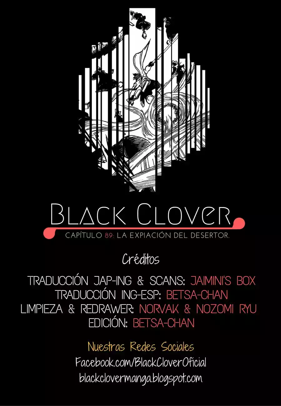 Black Clover Capítulo 89 - Page 1