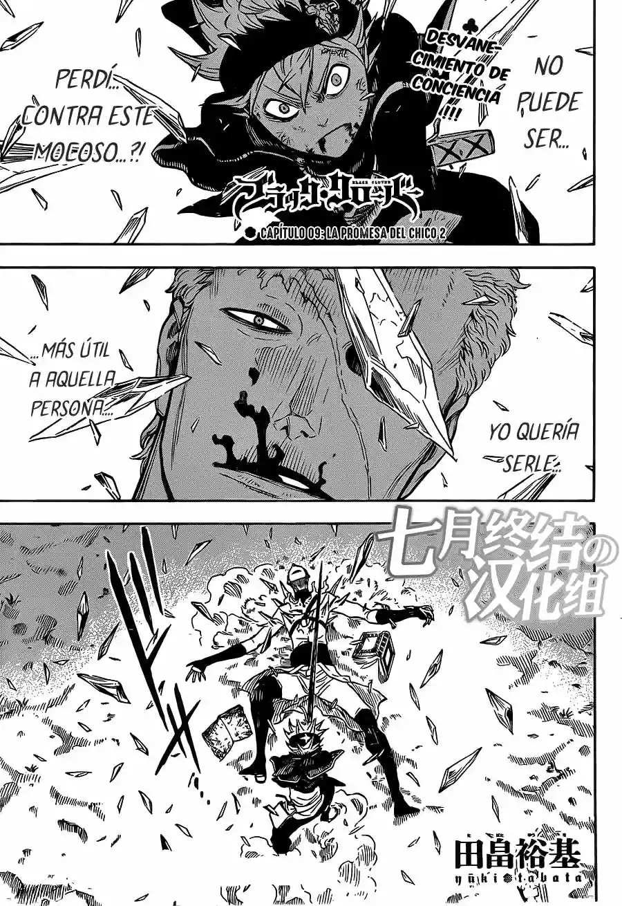 Black Clover Capítulo 9 - Page 2