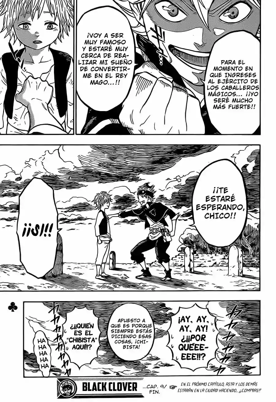 Black Clover Capítulo 9 - Page 20
