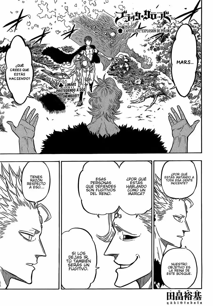 Black Clover Capítulo 91 - Page 2