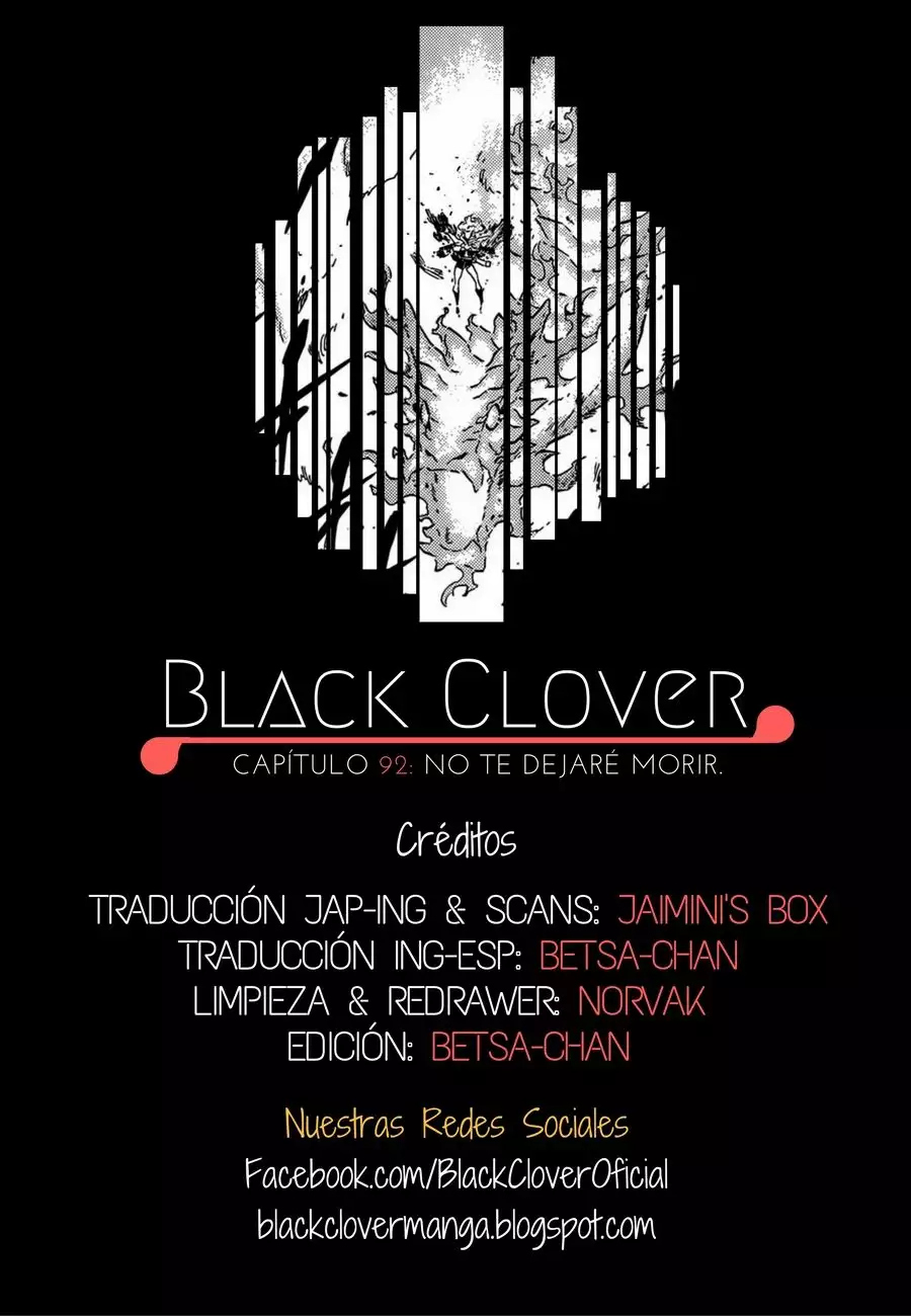 Black Clover Capítulo 92 - Page 1