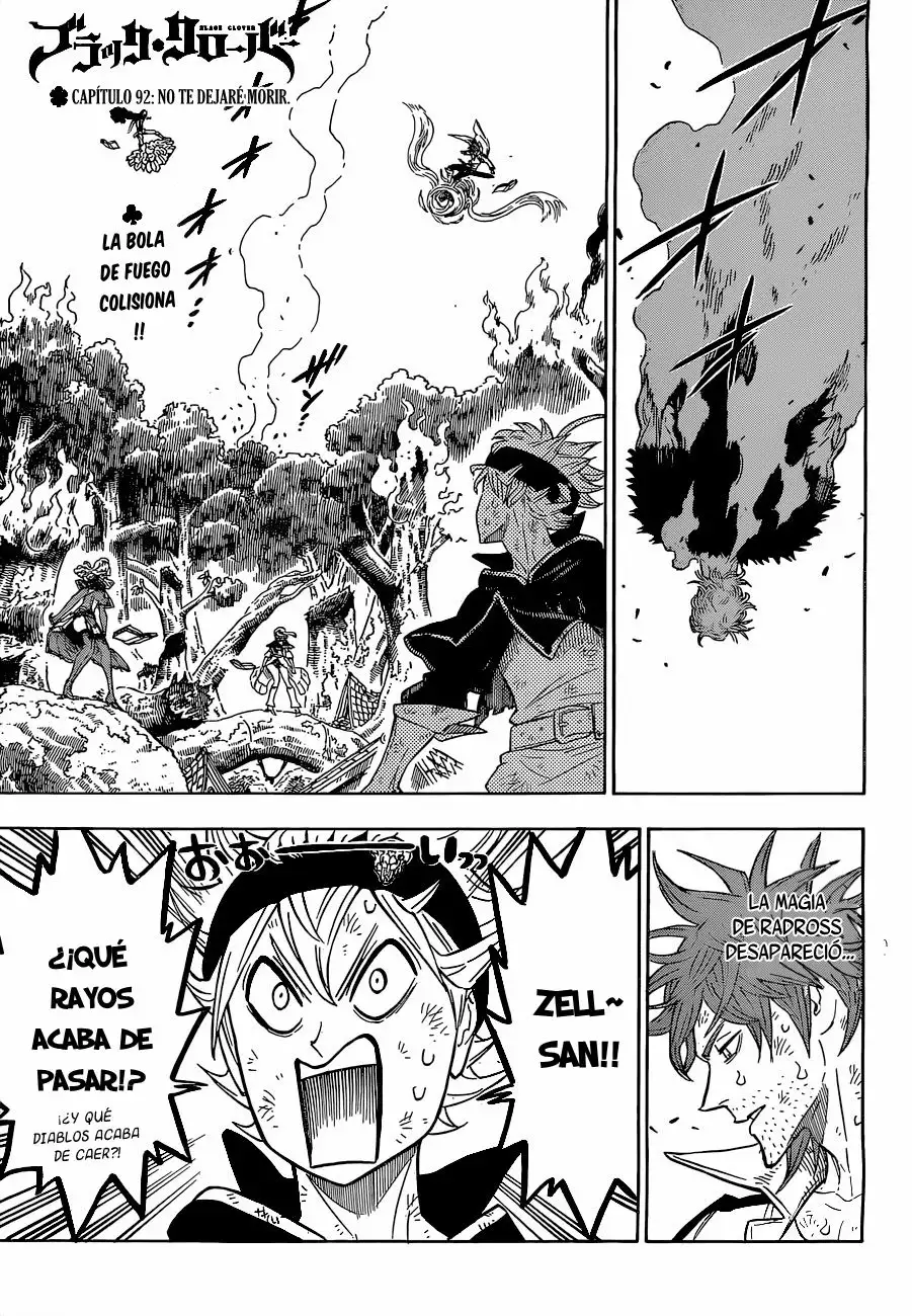 Black Clover Capítulo 92 - Page 2