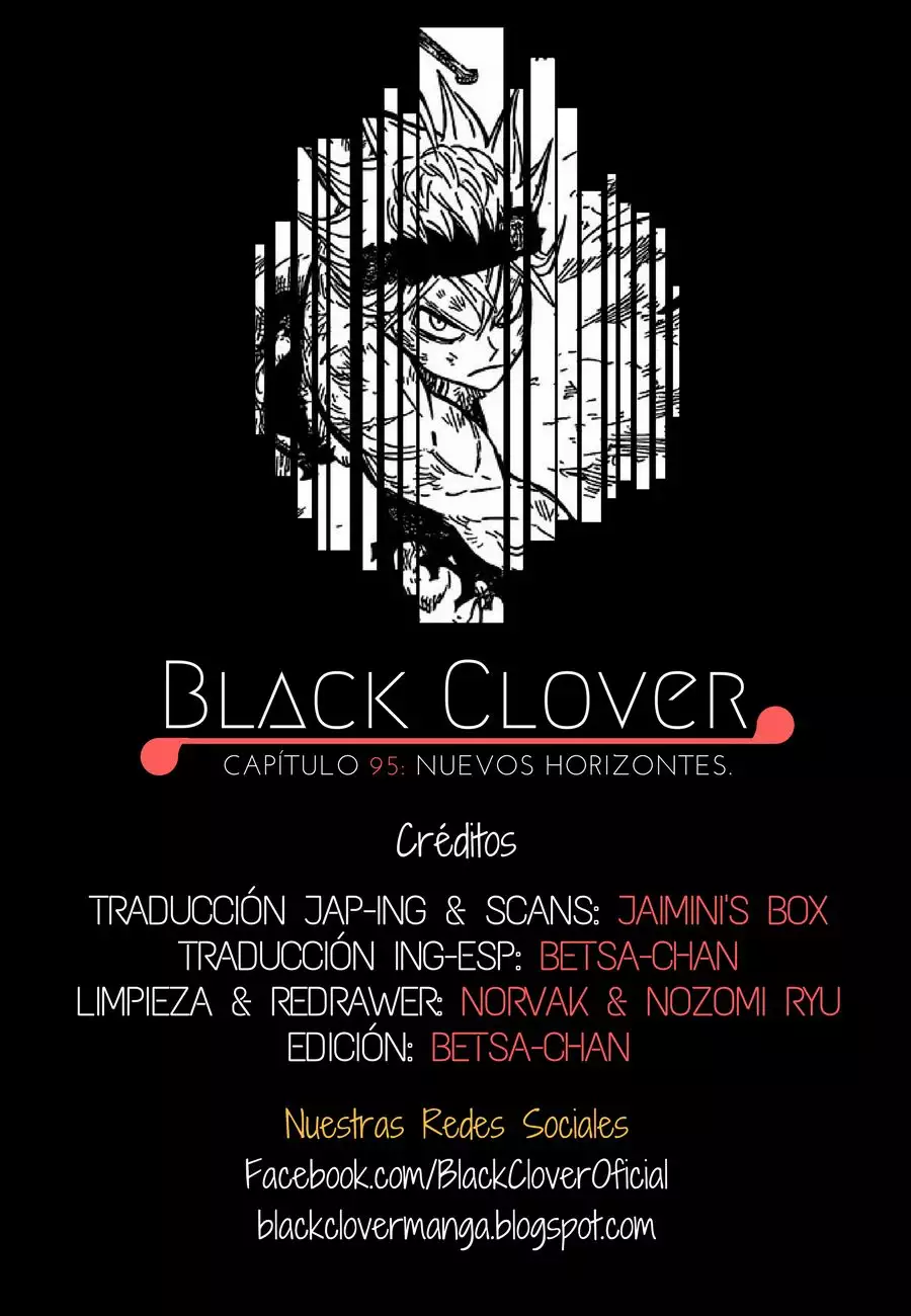 Black Clover Capítulo 95 - Page 1