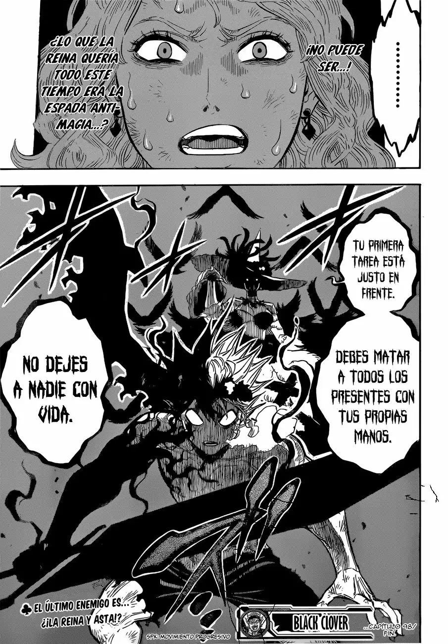 Black Clover Capítulo 98 - Page 19