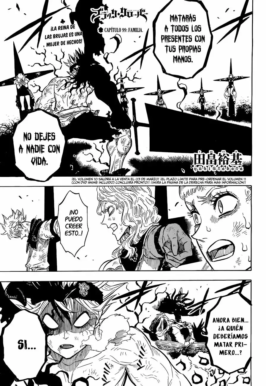 Black Clover Capítulo 99 - Page 2