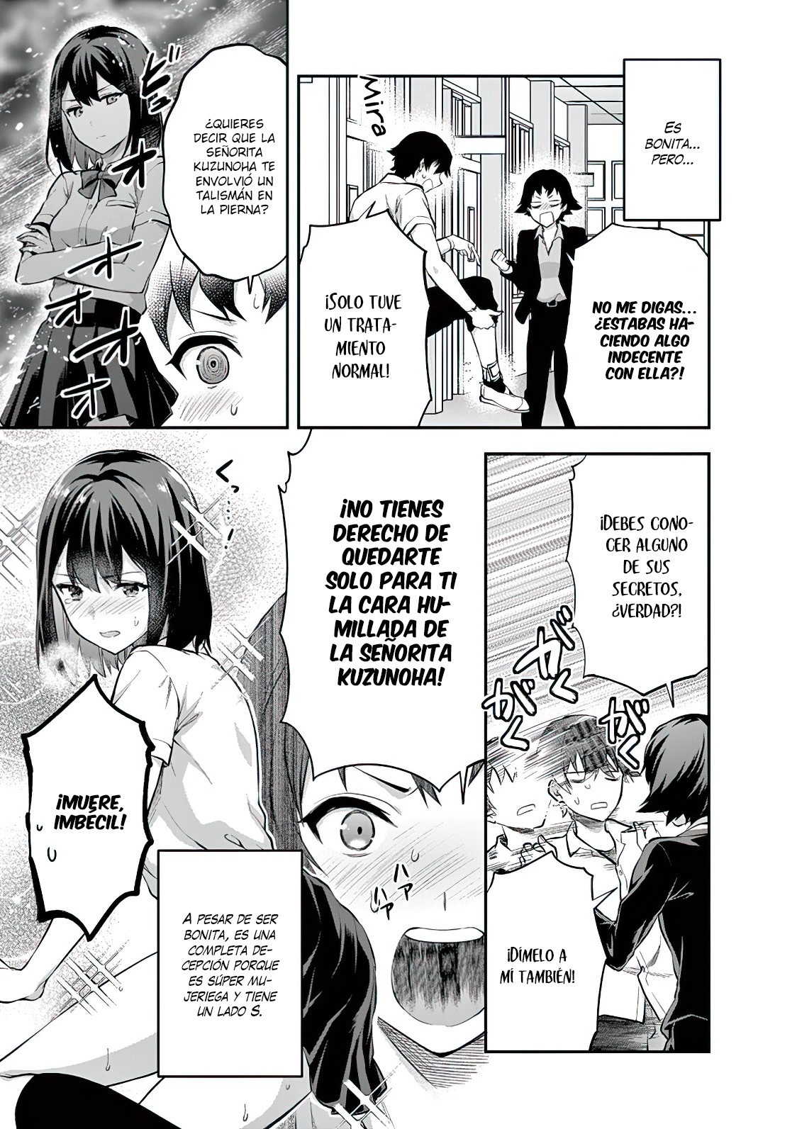 Una vez que nos encontremos, exorcisaremos orgasmicamente al espiritu con un solo toque! Capítulo 1 - Page 28