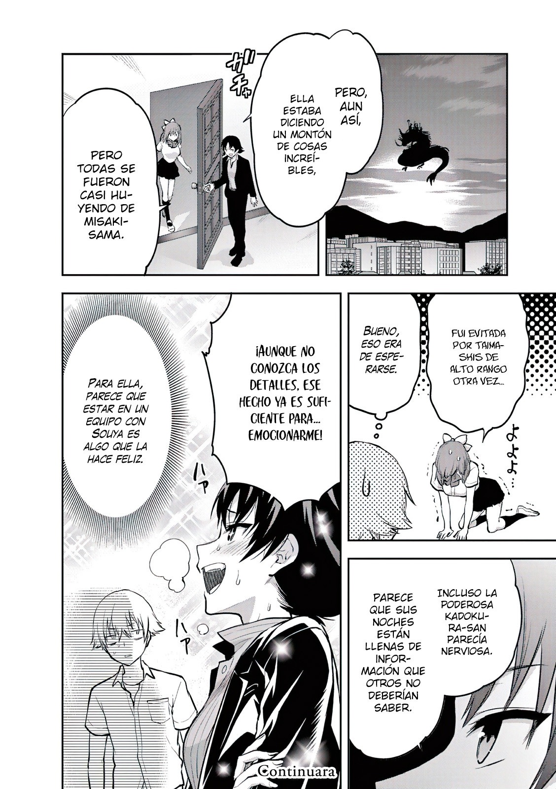 Una vez que nos encontremos, exorcisaremos orgasmicamente al espiritu con un solo toque! Capítulo 13 - Page 21