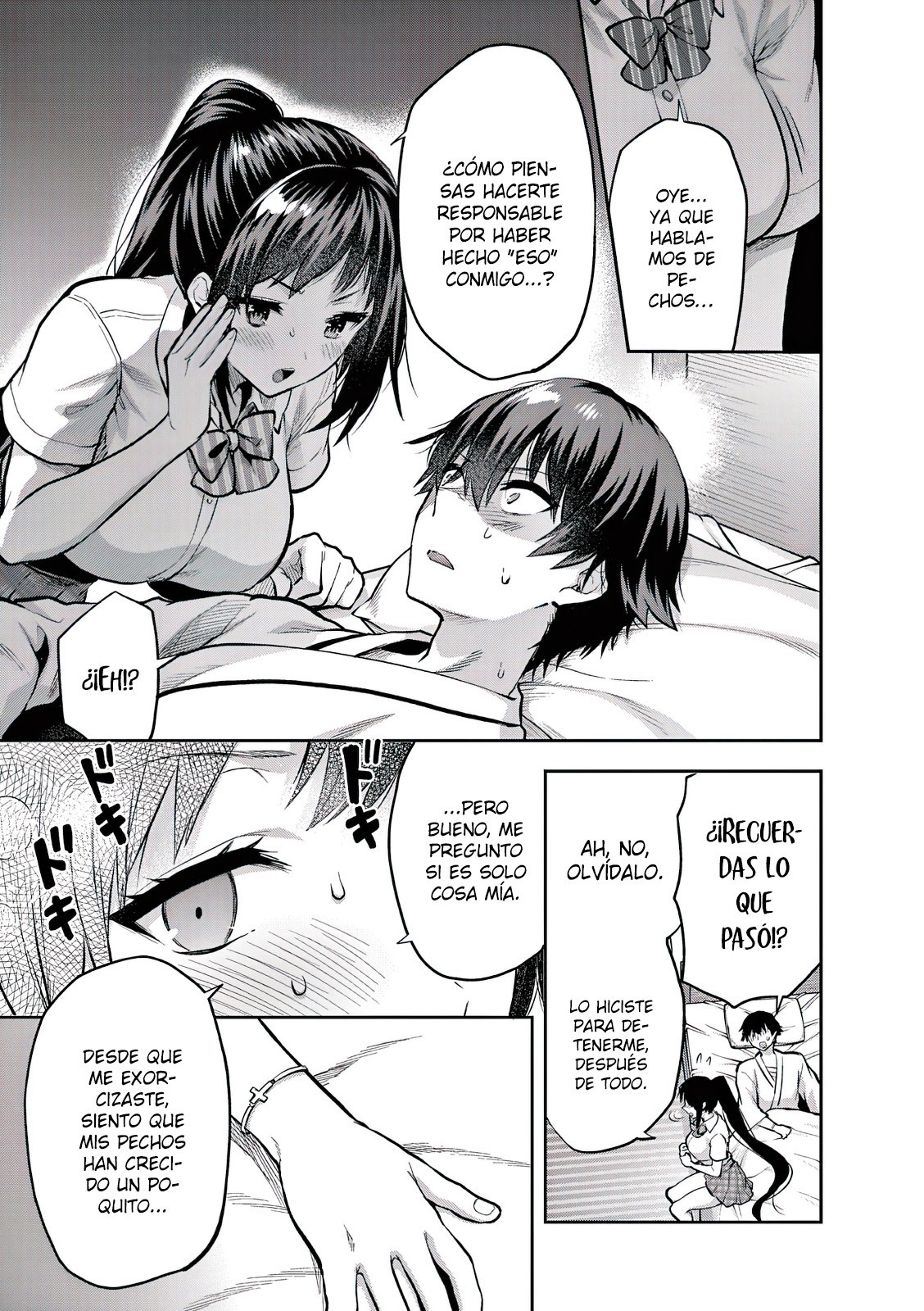 Una vez que nos encontremos, exorcisaremos orgasmicamente al espiritu con un solo toque! Capítulo 22 - Page 12