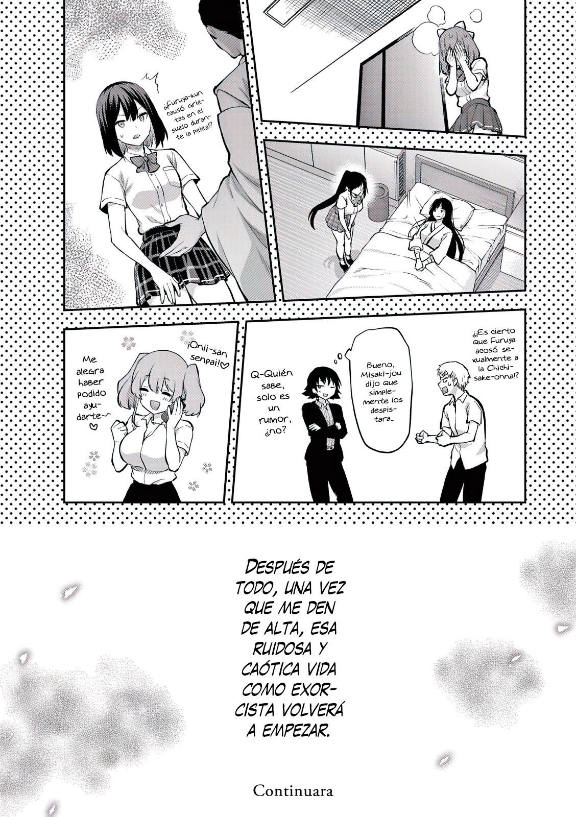 Una vez que nos encontremos, exorcisaremos orgasmicamente al espiritu con un solo toque! Capítulo 22 - Page 21