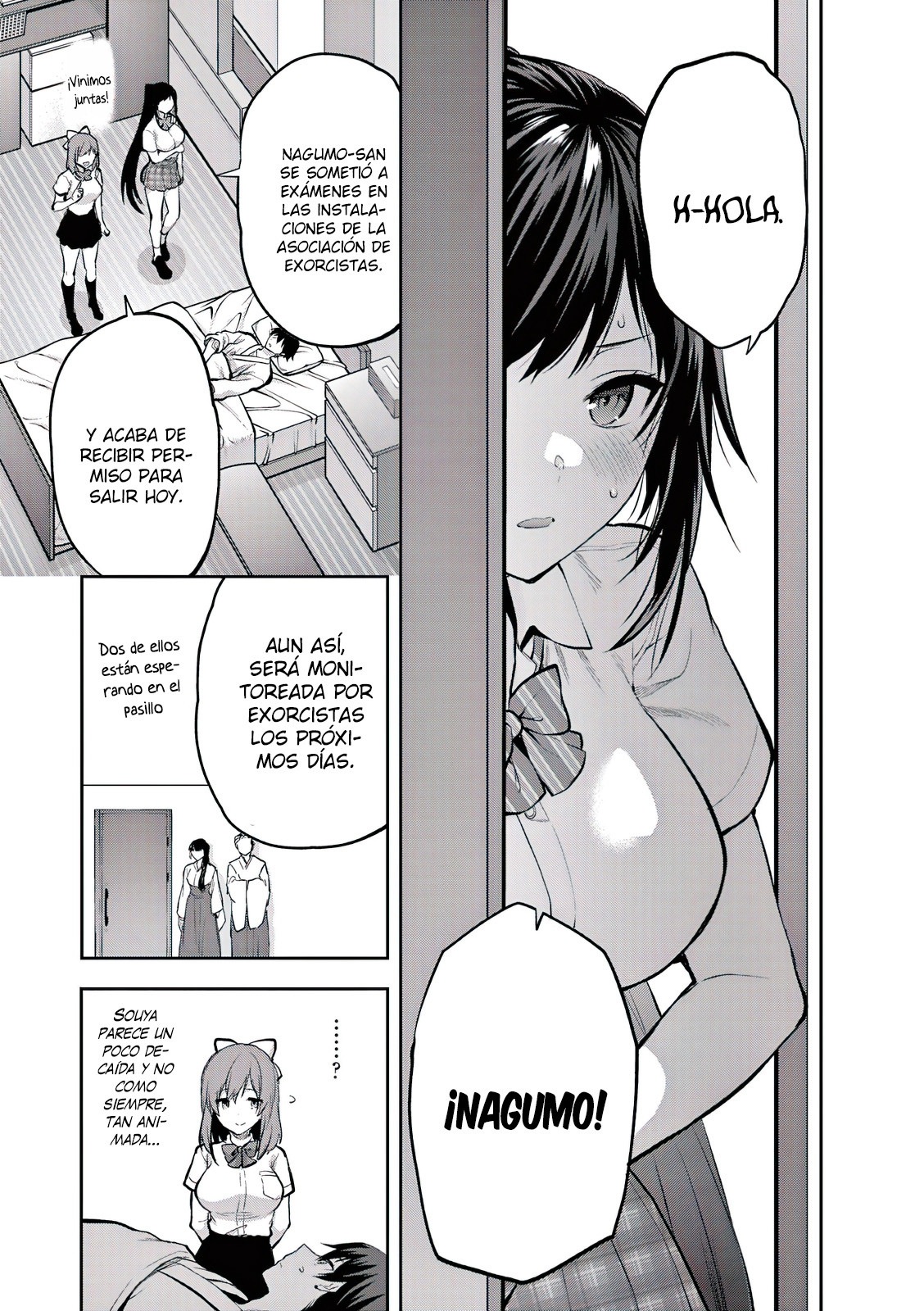 Una vez que nos encontremos, exorcisaremos orgasmicamente al espiritu con un solo toque! Capítulo 22 - Page 4