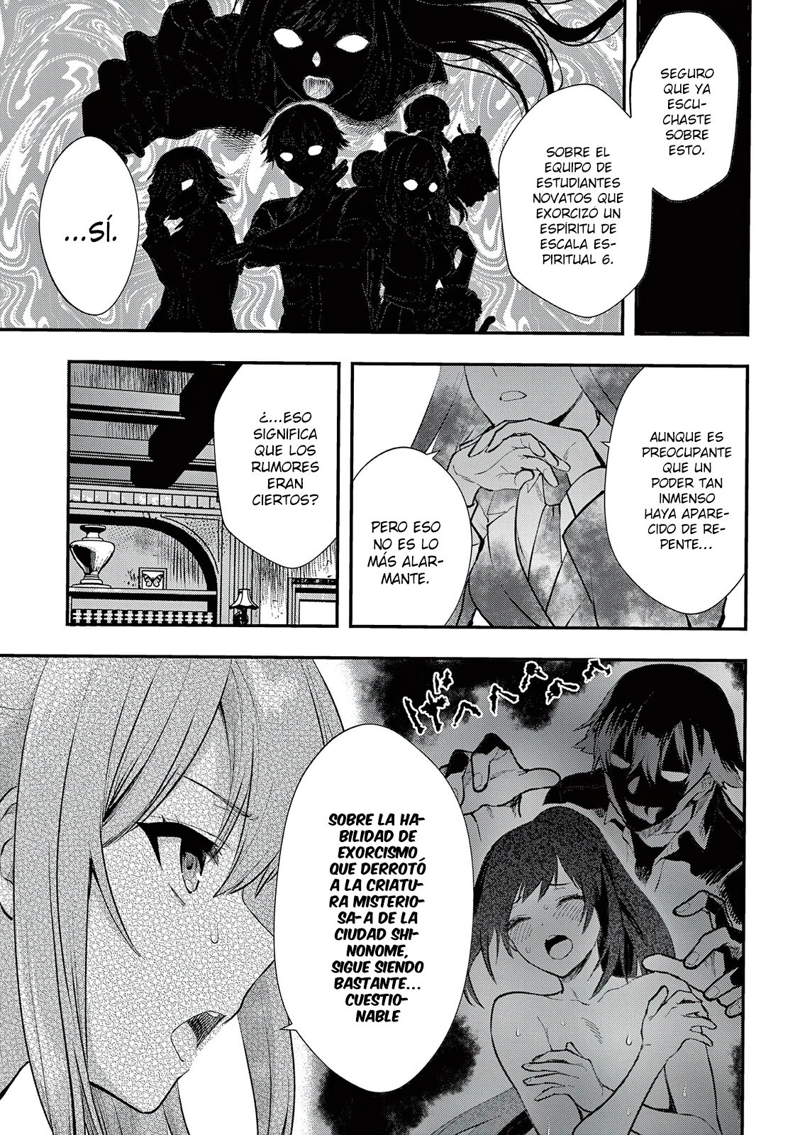 Una vez que nos encontremos, exorcisaremos orgasmicamente al espiritu con un solo toque! Capítulo 23 - Page 6