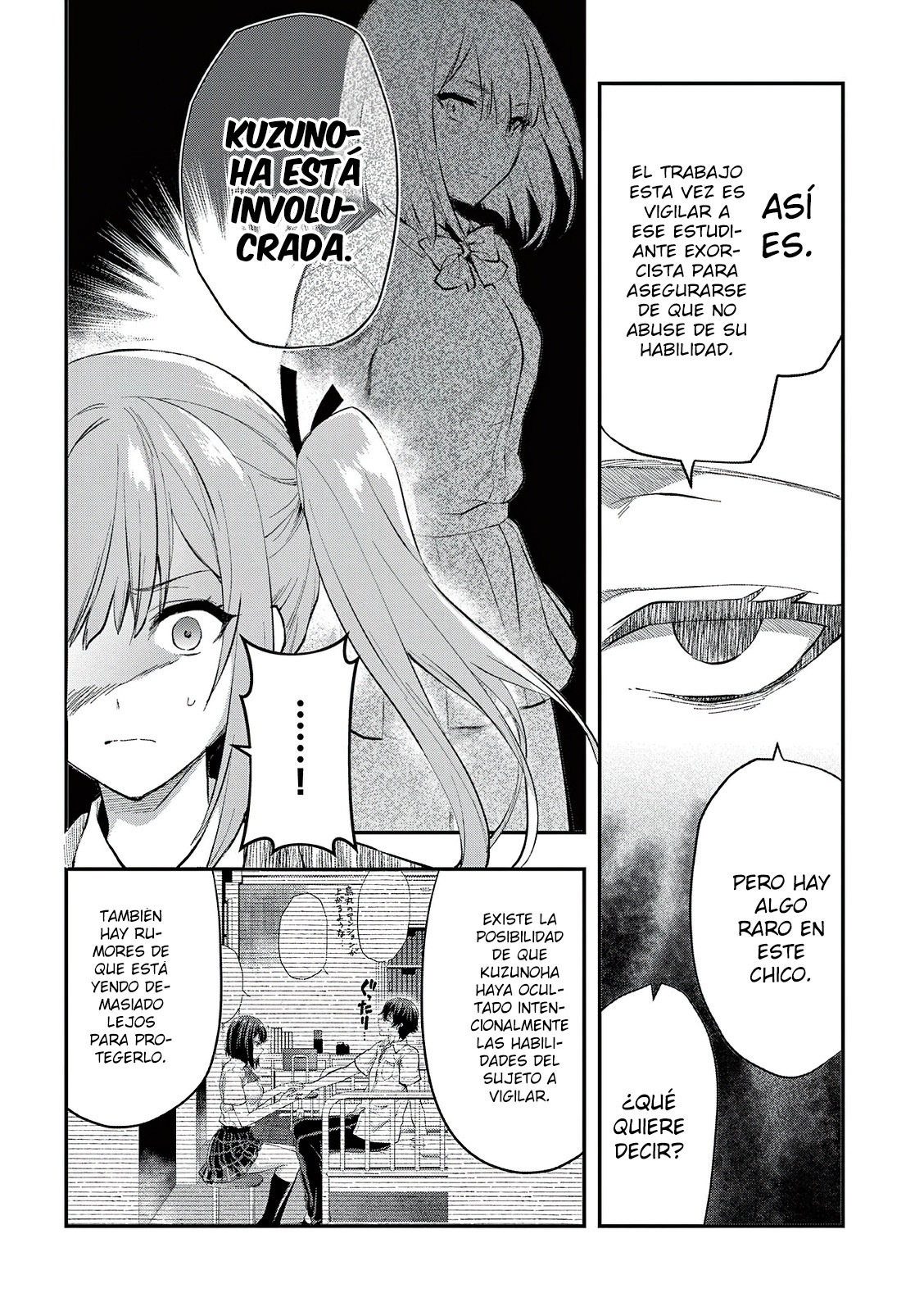 Una vez que nos encontremos, exorcisaremos orgasmicamente al espiritu con un solo toque! Capítulo 23 - Page 7