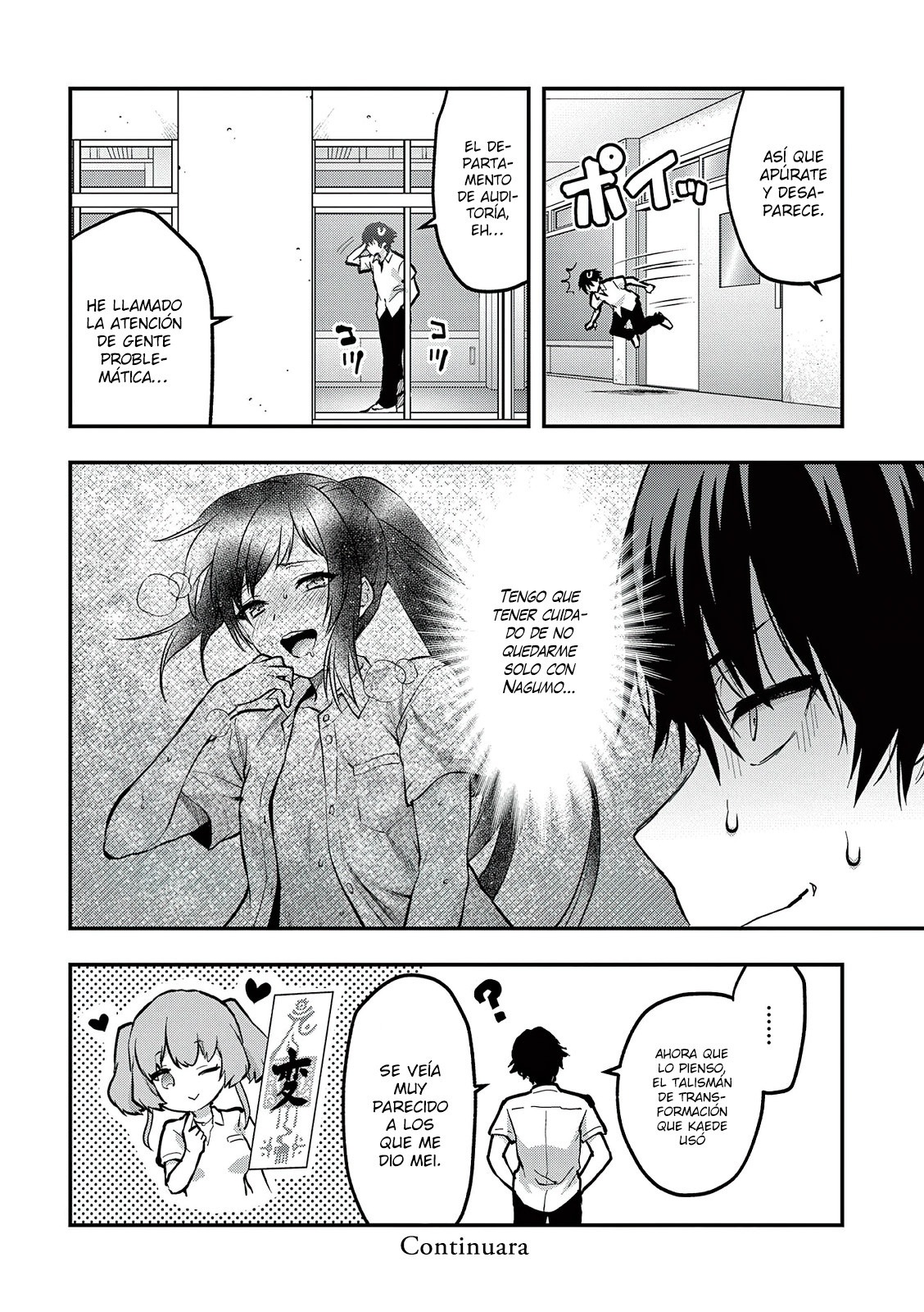Una vez que nos encontremos, exorcisaremos orgasmicamente al espiritu con un solo toque! Capítulo 24 - Page 21