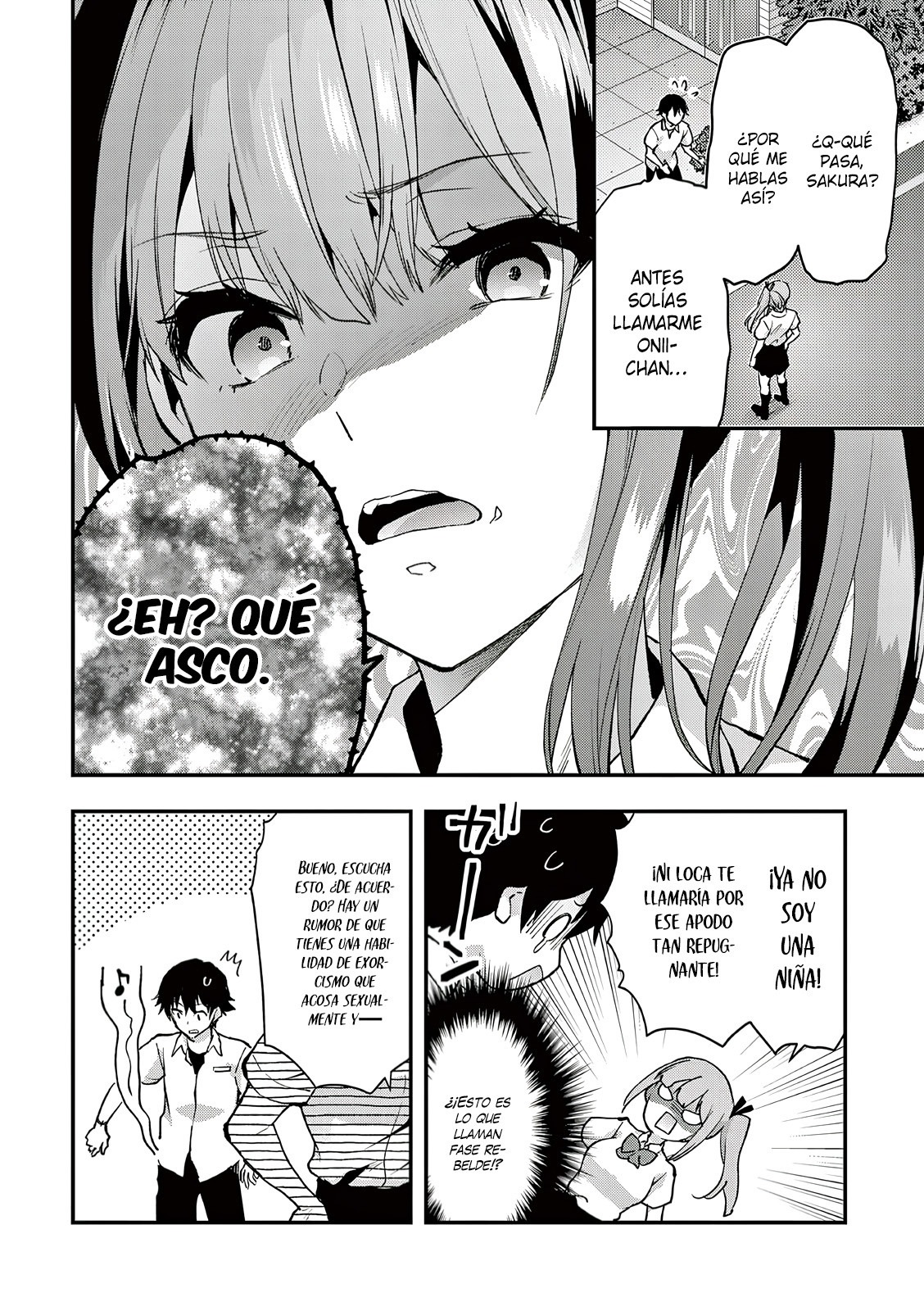 Una vez que nos encontremos, exorcisaremos orgasmicamente al espiritu con un solo toque! Capítulo 26 - Page 10