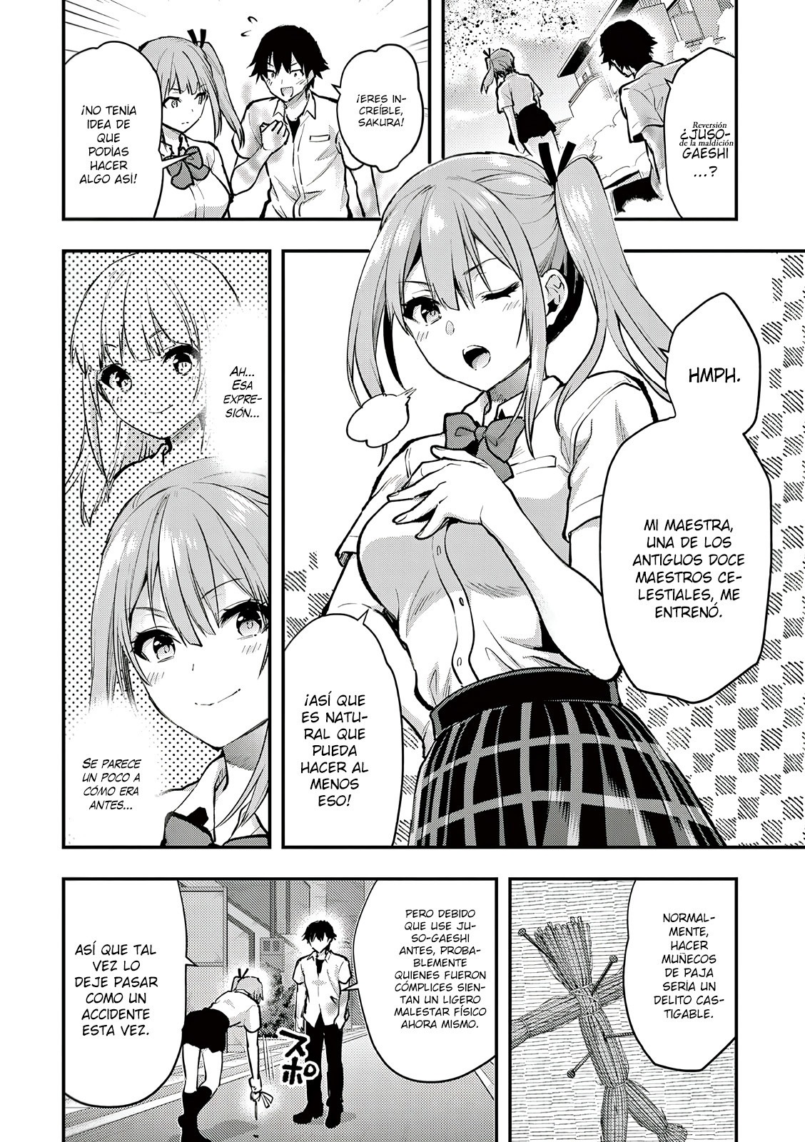 Una vez que nos encontremos, exorcisaremos orgasmicamente al espiritu con un solo toque! Capítulo 26 - Page 18