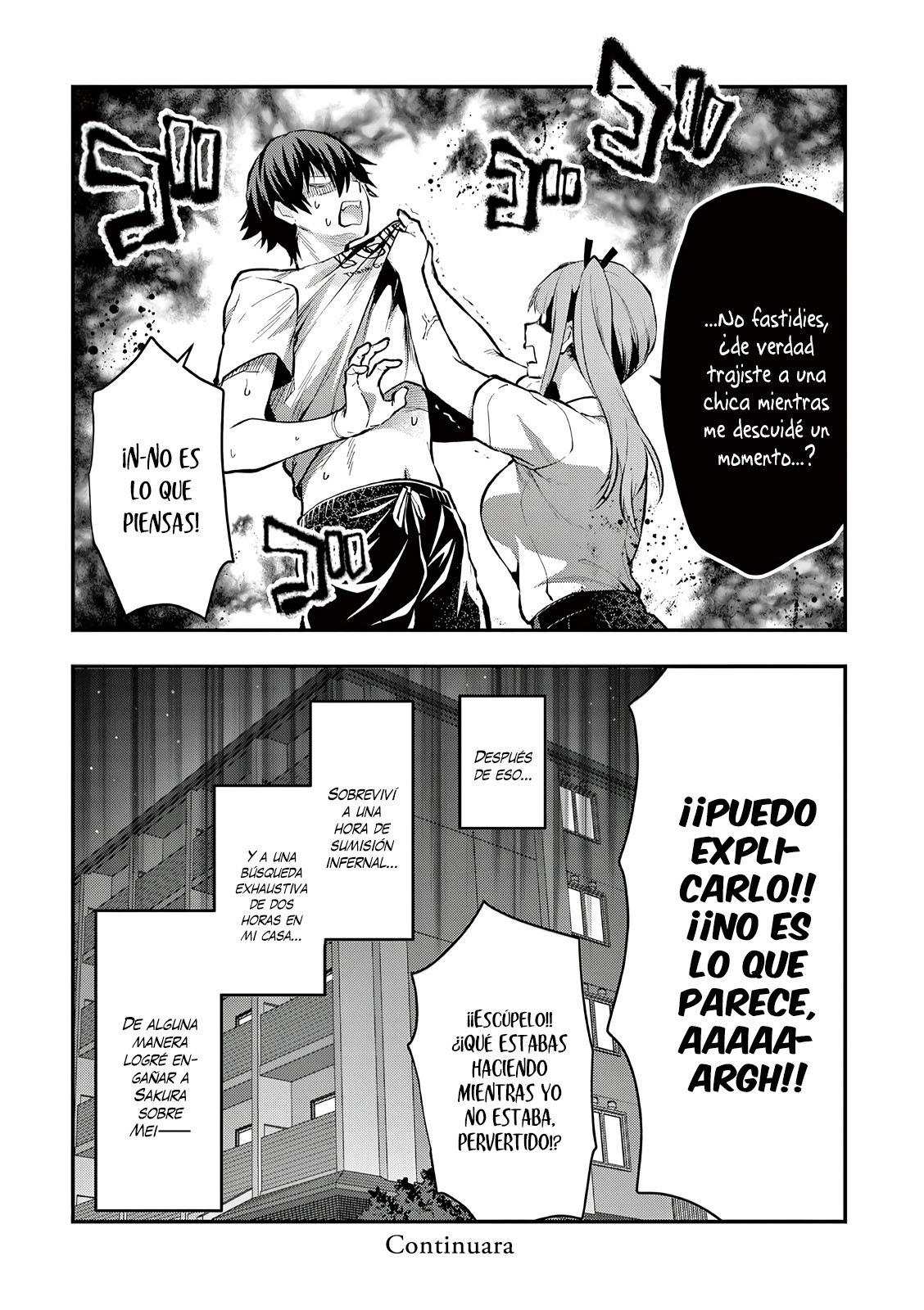 Una vez que nos encontremos, exorcisaremos orgasmicamente al espiritu con un solo toque! Capítulo 28 - Page 22