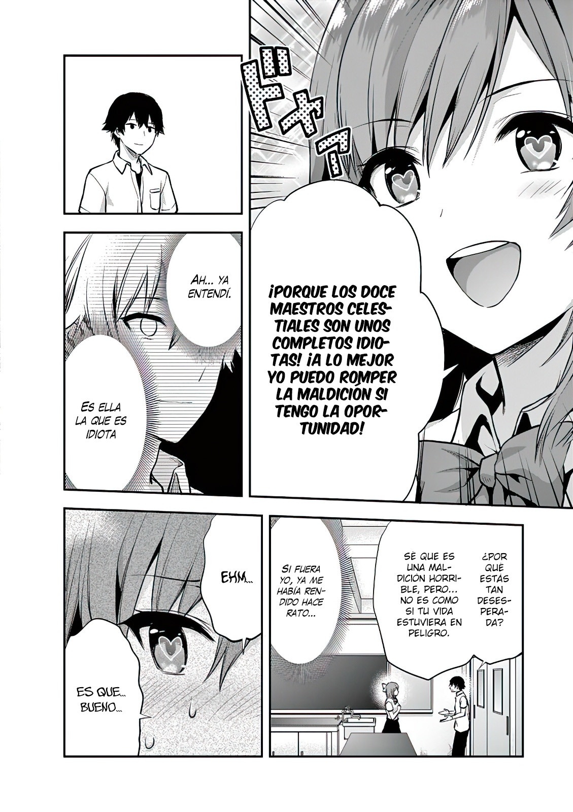 Una vez que nos encontremos, exorcisaremos orgasmicamente al espiritu con un solo toque! Capítulo 3 - Page 19