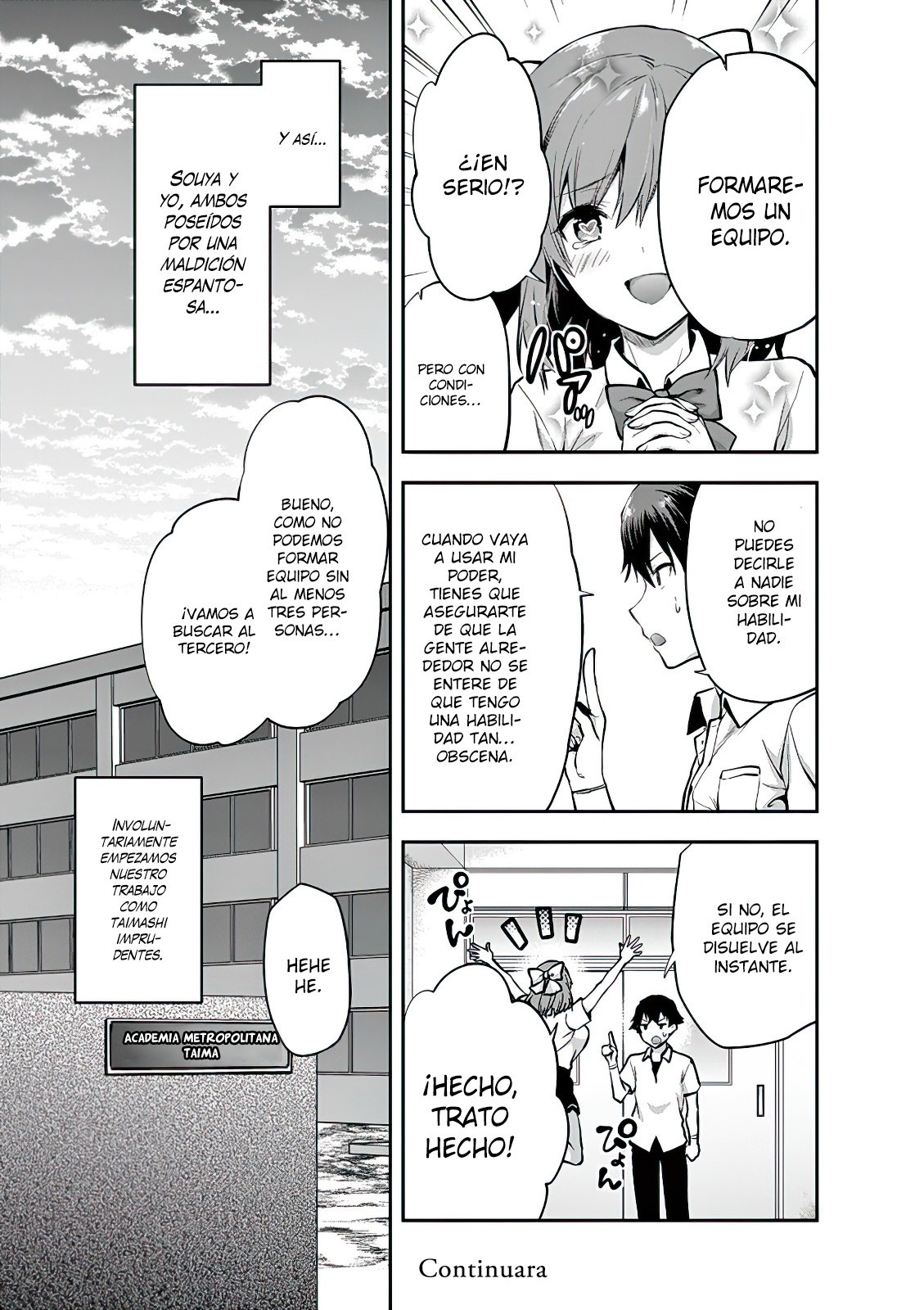 Una vez que nos encontremos, exorcisaremos orgasmicamente al espiritu con un solo toque! Capítulo 3 - Page 22