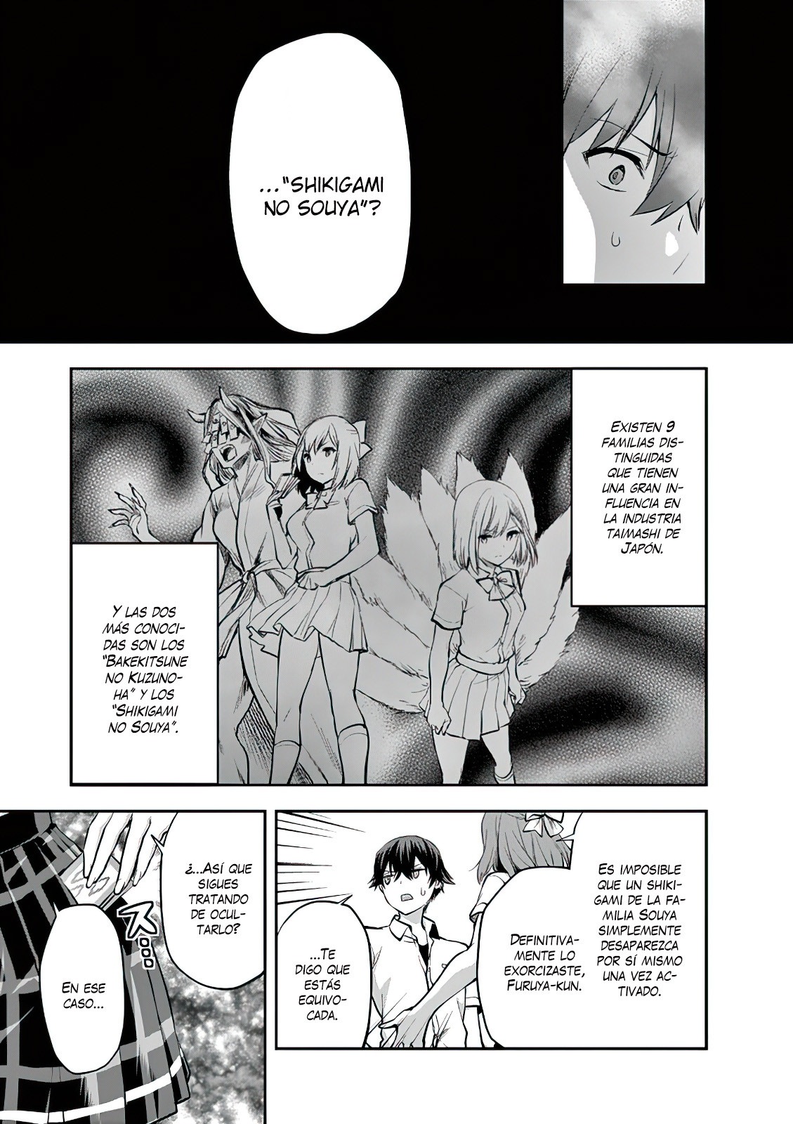 Una vez que nos encontremos, exorcisaremos orgasmicamente al espiritu con un solo toque! Capítulo 3 - Page 8