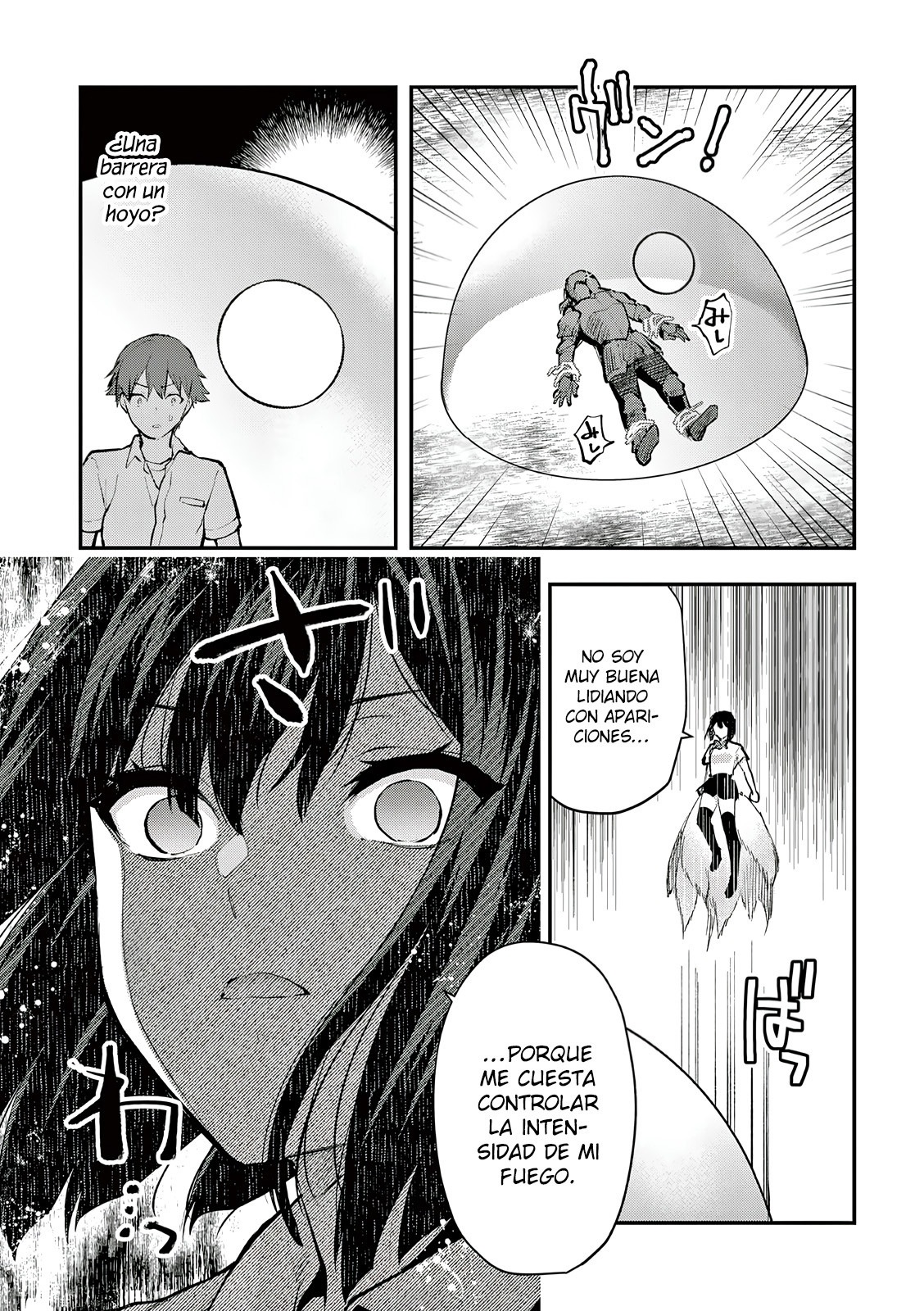 Una vez que nos encontremos, exorcisaremos orgasmicamente al espiritu con un solo toque! Capítulo 33 - Page 16