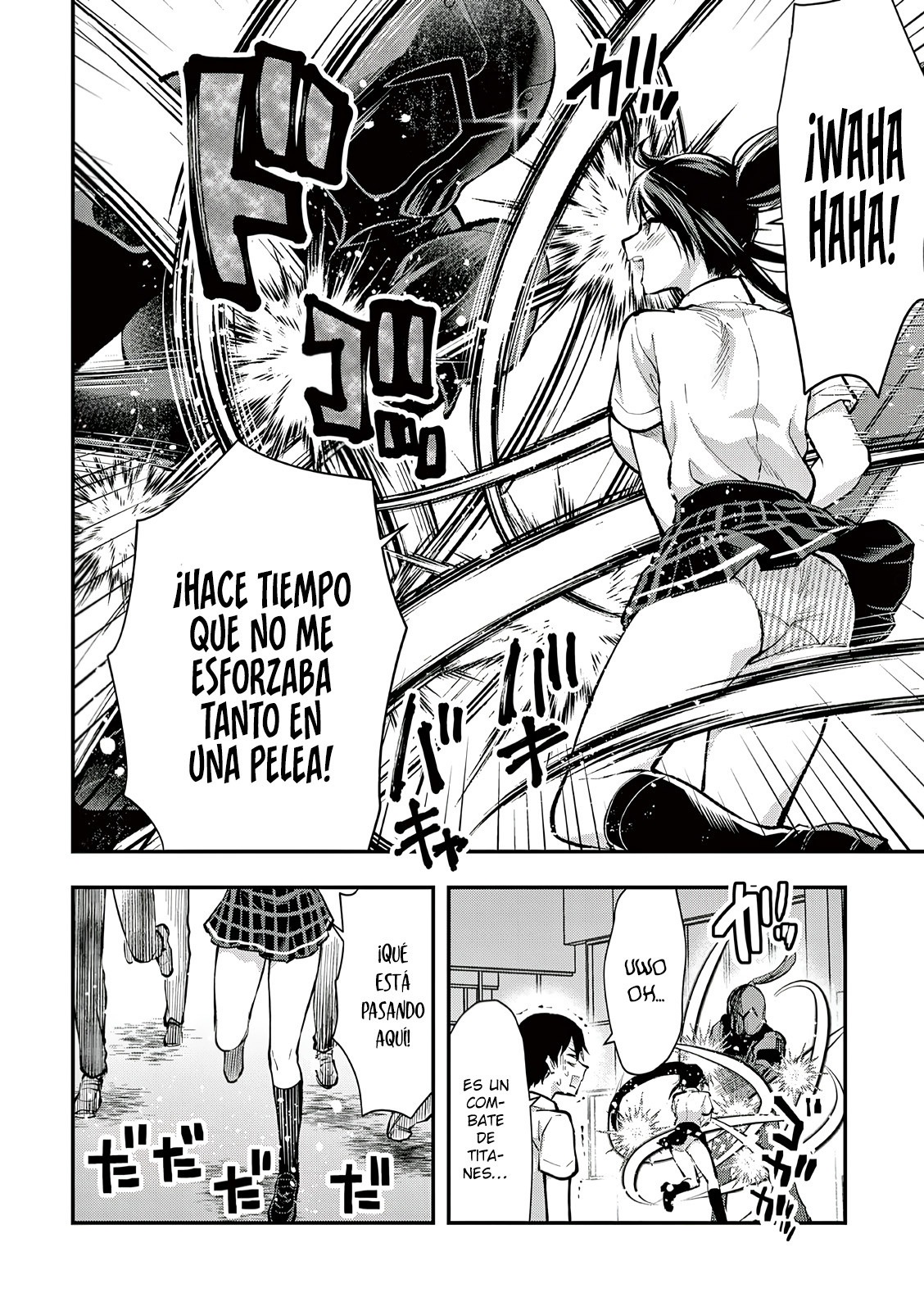 Una vez que nos encontremos, exorcisaremos orgasmicamente al espiritu con un solo toque! Capítulo 33 - Page 9