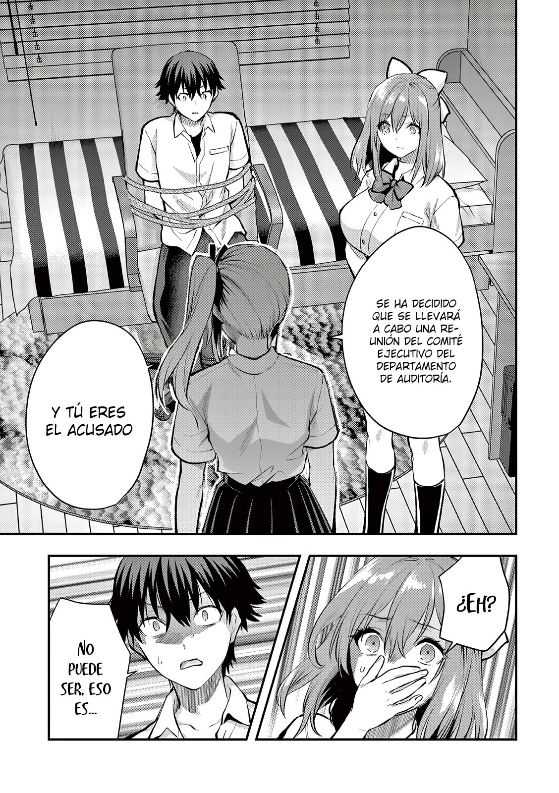 Una vez que nos encontremos, exorcisaremos orgasmicamente al espiritu con un solo toque! Capítulo 34 - Page 20