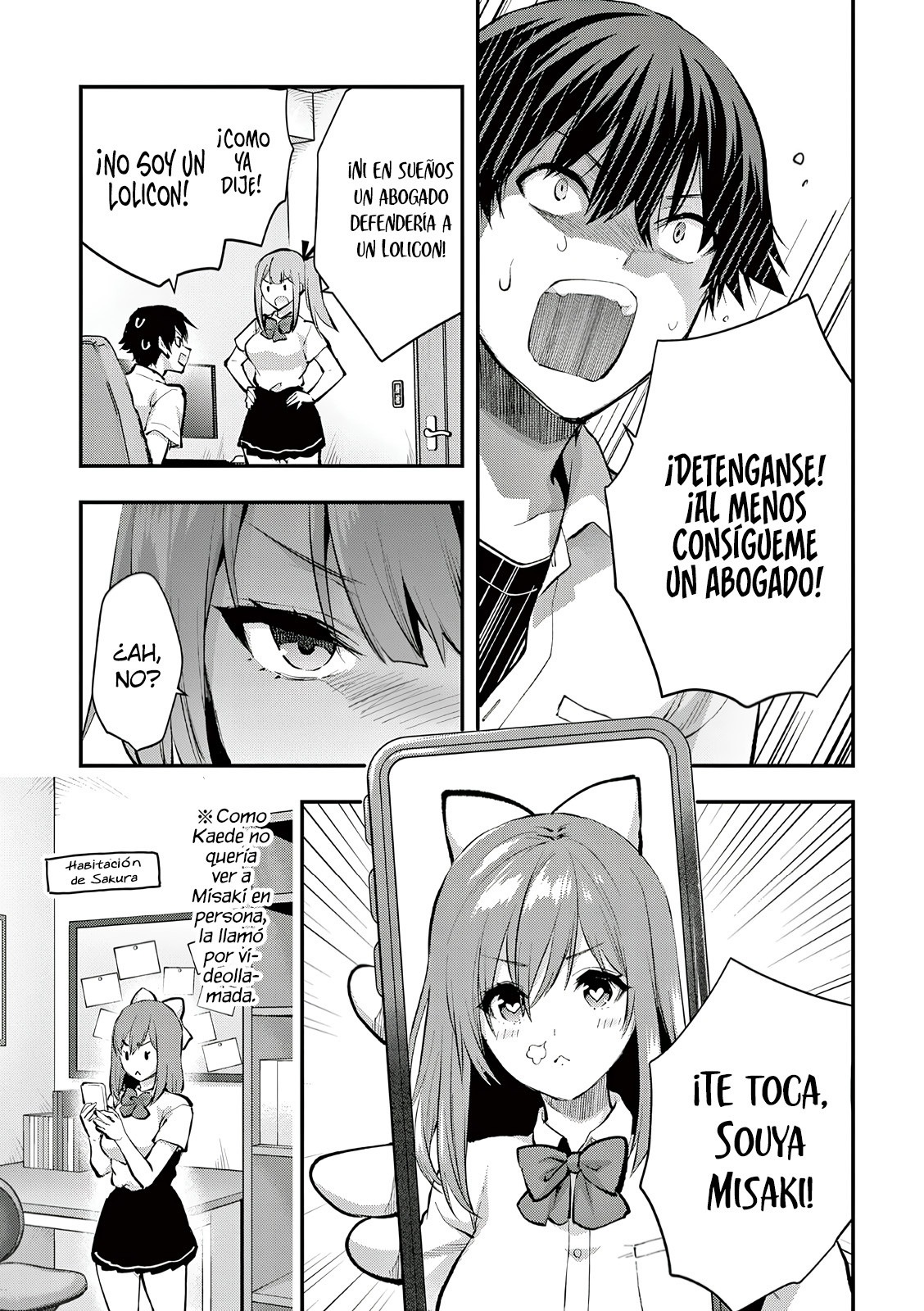 Una vez que nos encontremos, exorcisaremos orgasmicamente al espiritu con un solo toque! Capítulo 34 - Page 6