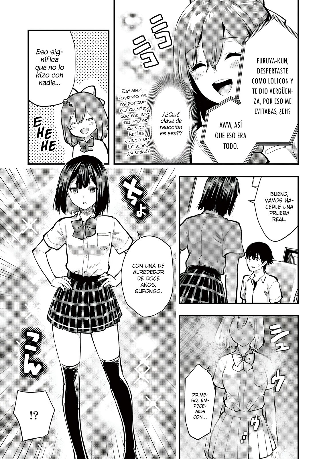 Una vez que nos encontremos, exorcisaremos orgasmicamente al espiritu con un solo toque! Capítulo 34 - Page 8