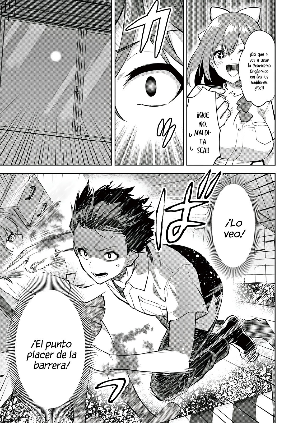 Una vez que nos encontremos, exorcisaremos orgasmicamente al espiritu con un solo toque! Capítulo 35 - Page 10