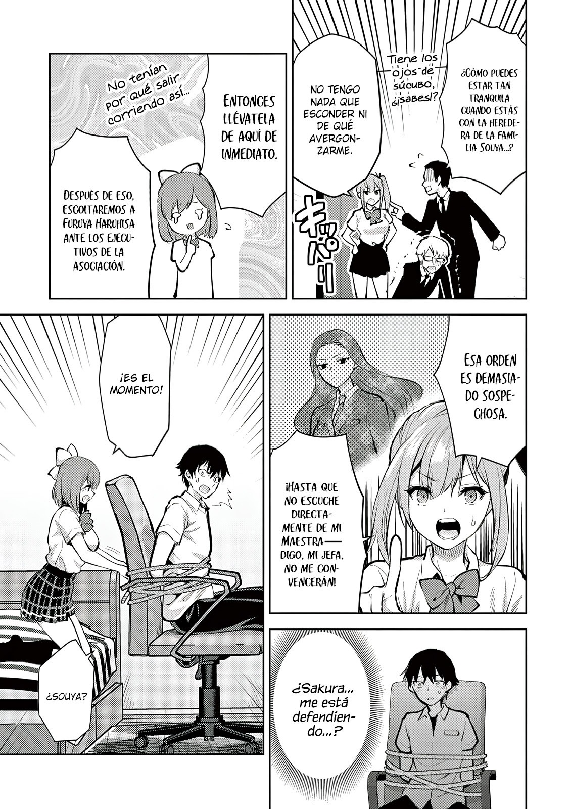Una vez que nos encontremos, exorcisaremos orgasmicamente al espiritu con un solo toque! Capítulo 35 - Page 6