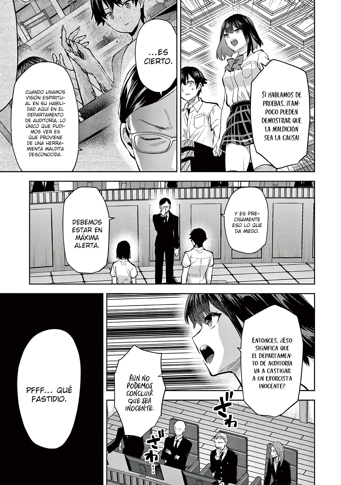 Una vez que nos encontremos, exorcisaremos orgasmicamente al espiritu con un solo toque! Capítulo 36 - Page 16