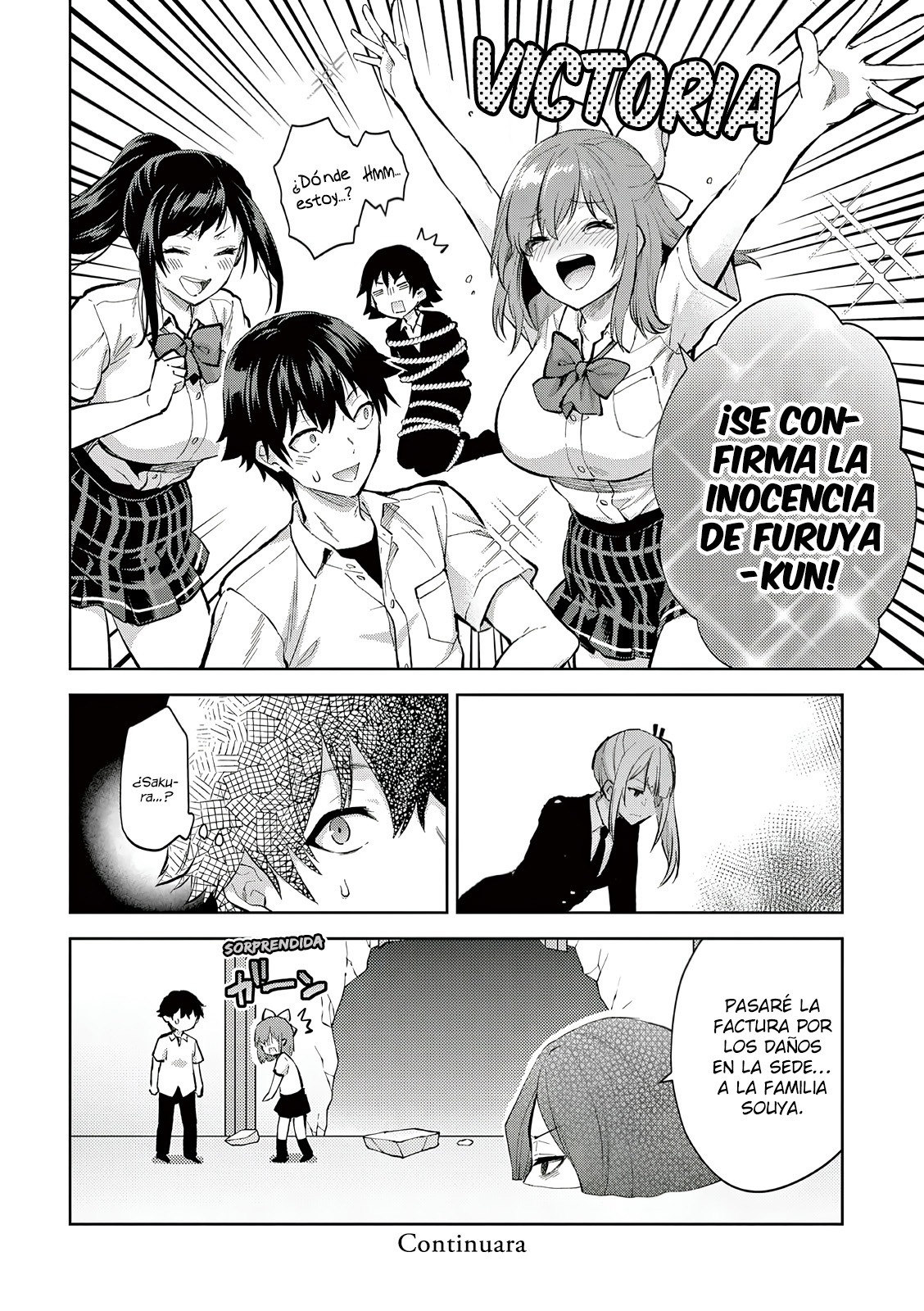 Una vez que nos encontremos, exorcisaremos orgasmicamente al espiritu con un solo toque! Capítulo 37 - Page 23