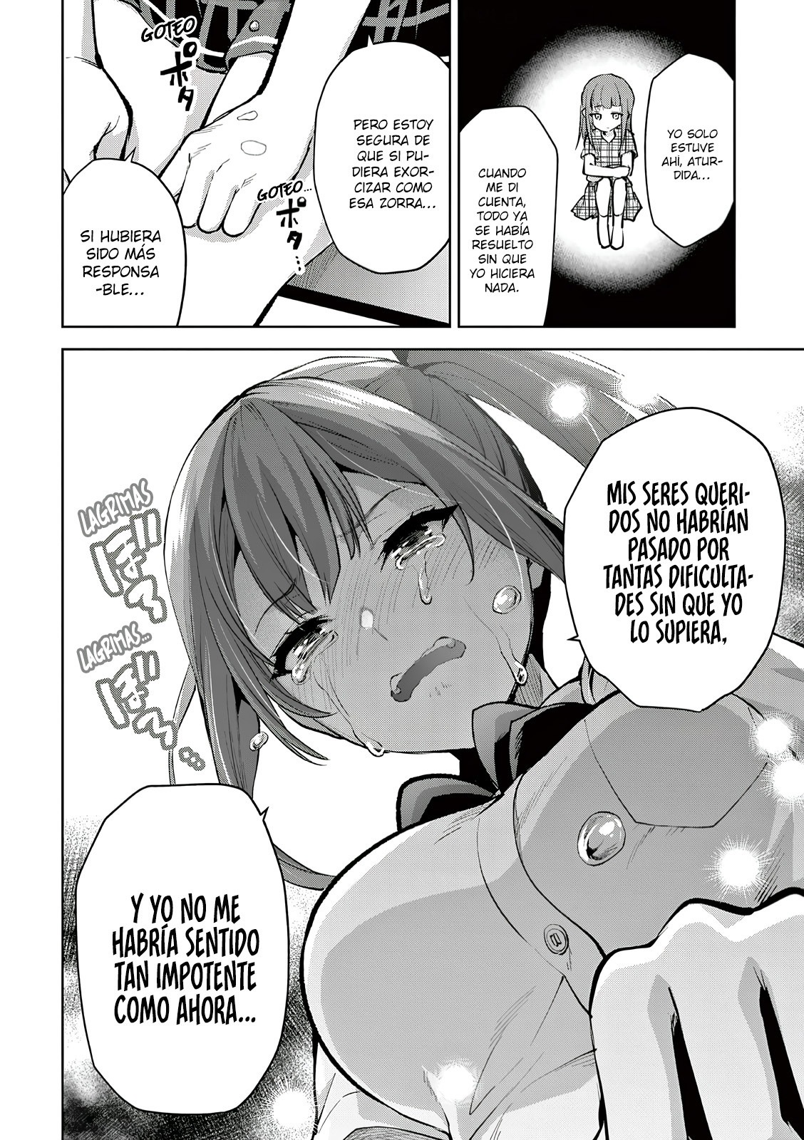 Una vez que nos encontremos, exorcisaremos orgasmicamente al espiritu con un solo toque! Capítulo 38 - Page 13