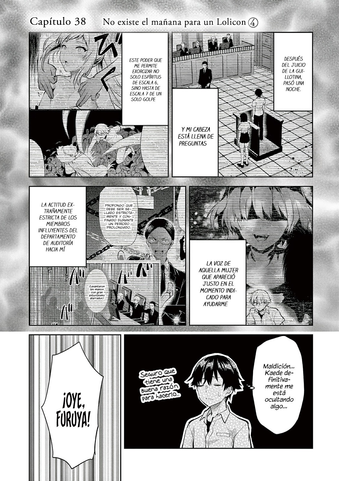 Una vez que nos encontremos, exorcisaremos orgasmicamente al espiritu con un solo toque! Capítulo 38 - Page 4