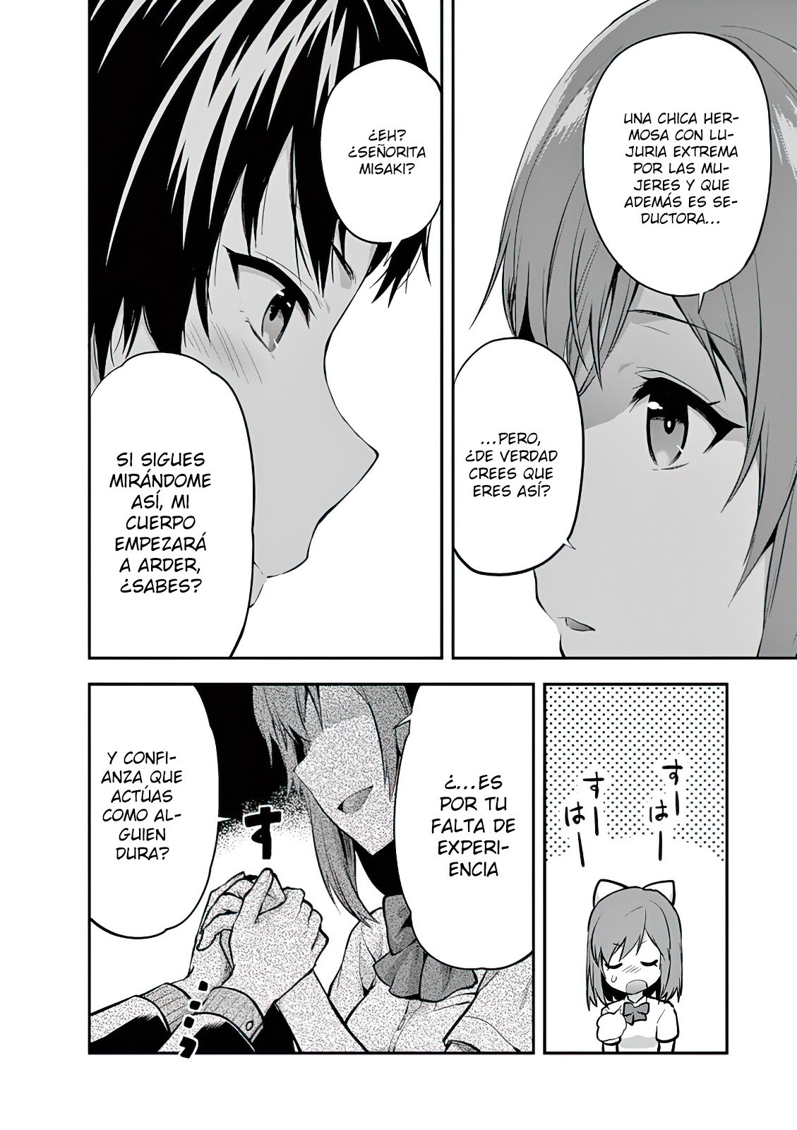 Una vez que nos encontremos, exorcisaremos orgasmicamente al espiritu con un solo toque! Capítulo 4 - Page 13