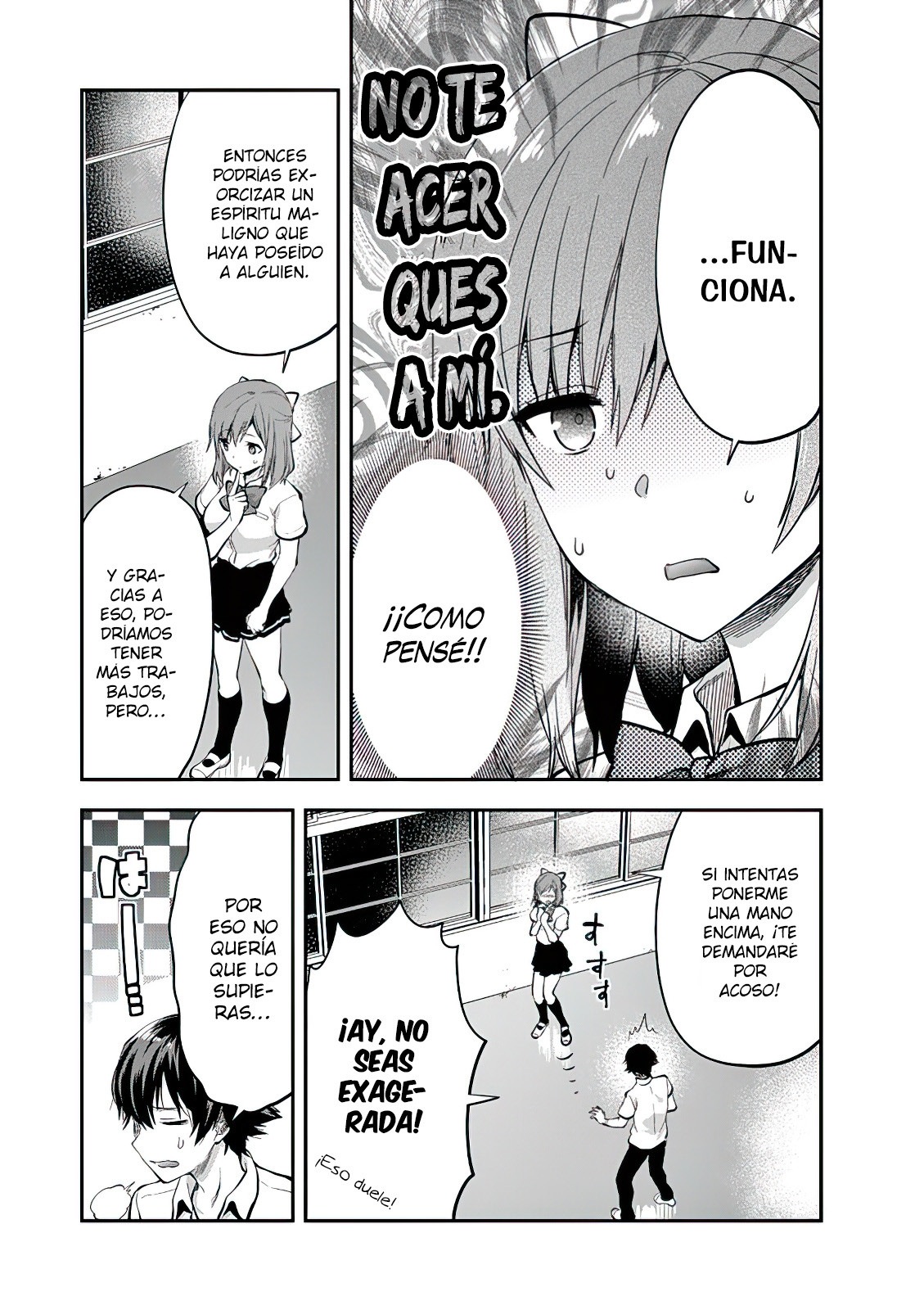 Una vez que nos encontremos, exorcisaremos orgasmicamente al espiritu con un solo toque! Capítulo 4 - Page 4