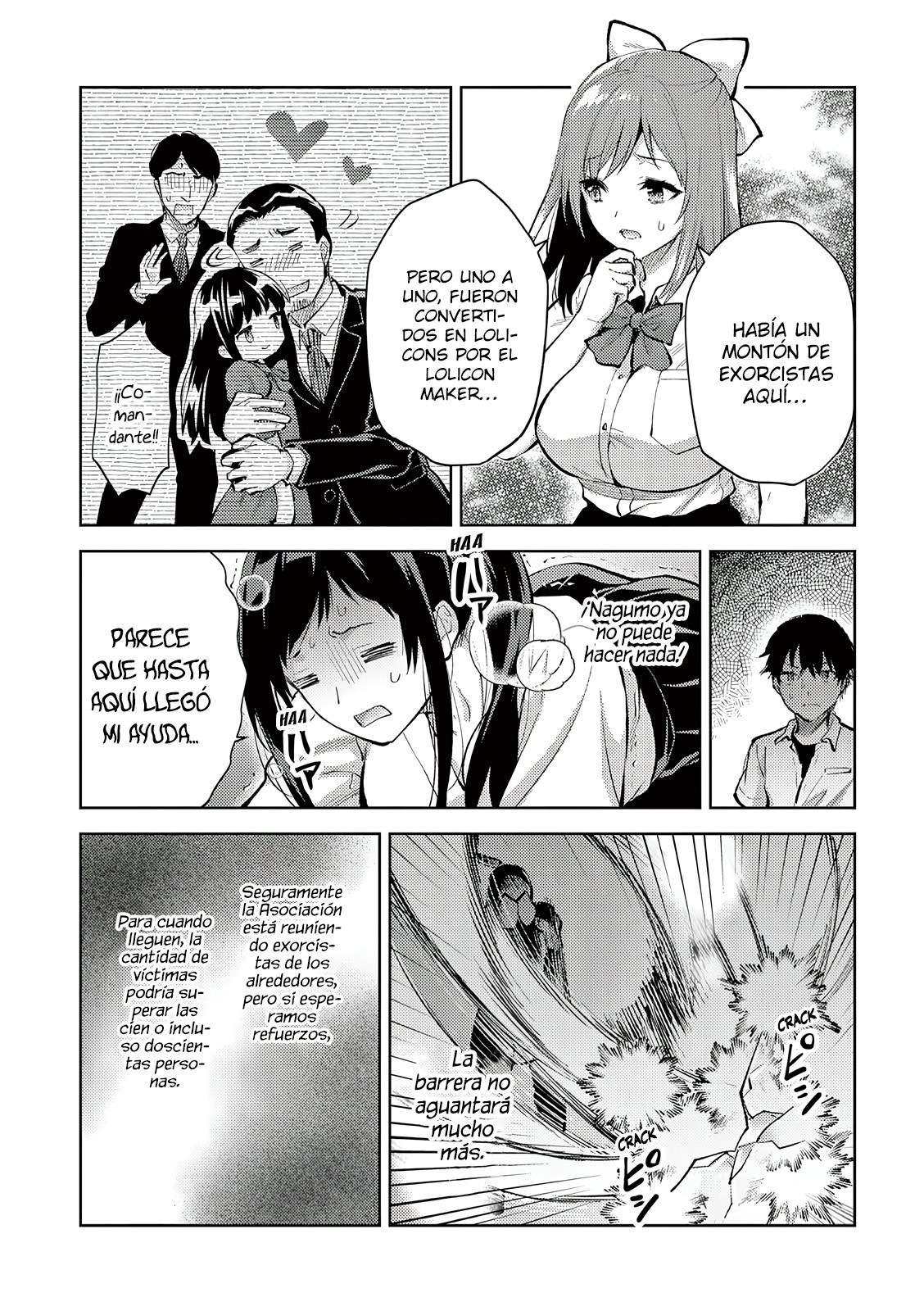 Una vez que nos encontremos, exorcisaremos orgasmicamente al espiritu con un solo toque! Capítulo 40 - Page 11