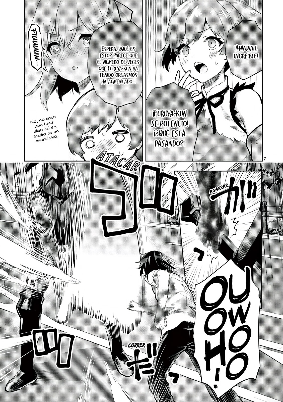 Una vez que nos encontremos, exorcisaremos orgasmicamente al espiritu con un solo toque! Capítulo 43 - Page 10