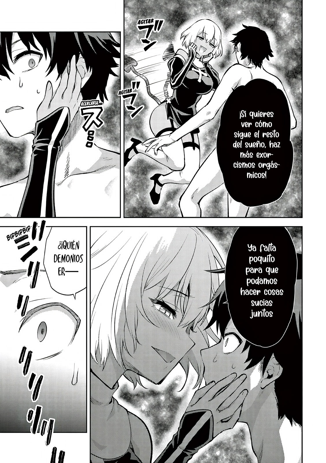 Una vez que nos encontremos, exorcisaremos orgasmicamente al espiritu con un solo toque! Capítulo 45 - Page 12
