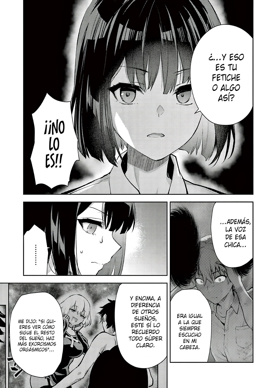 Una vez que nos encontremos, exorcisaremos orgasmicamente al espiritu con un solo toque! Capítulo 45 - Page 20