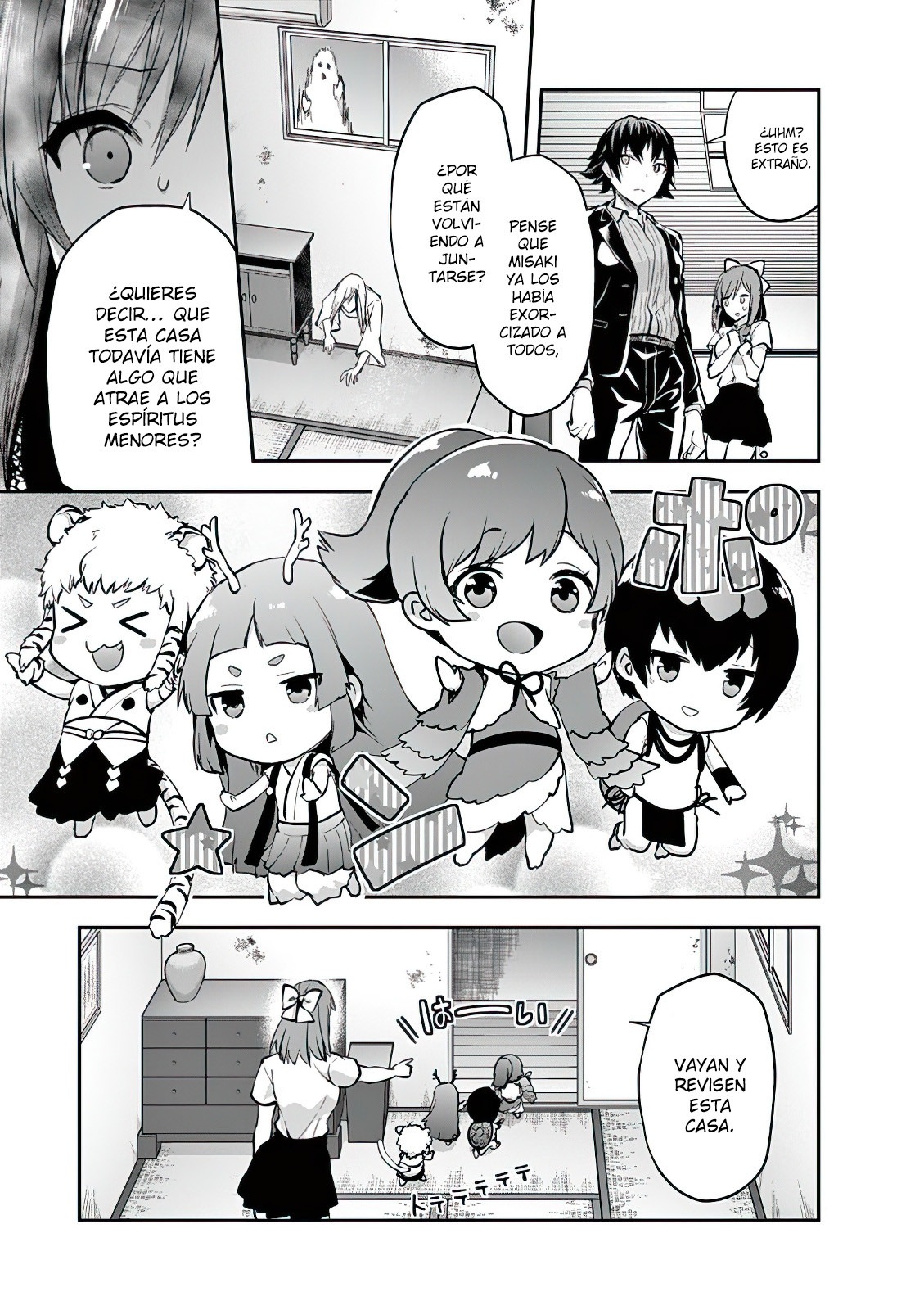 Una vez que nos encontremos, exorcisaremos orgasmicamente al espiritu con un solo toque! Capítulo 5 - Page 18