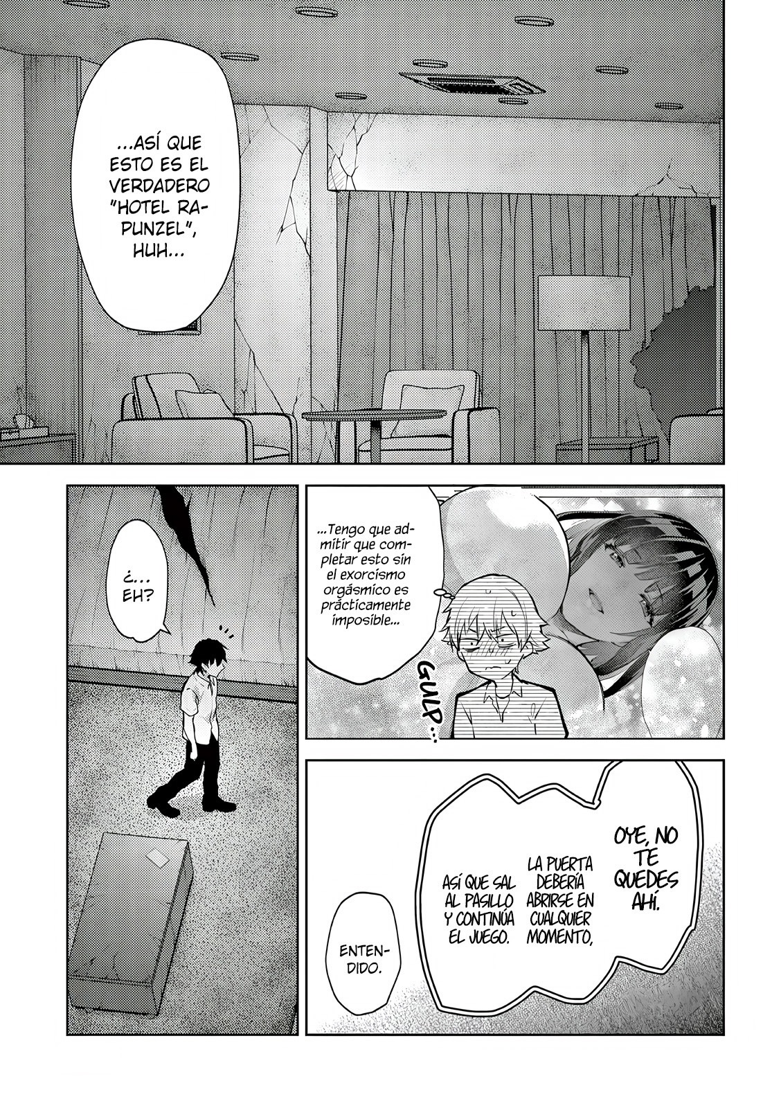 Una vez que nos encontremos, exorcisaremos orgasmicamente al espiritu con un solo toque! Capítulo 50 - Page 20
