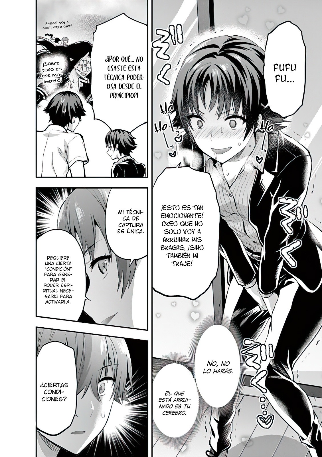 Una vez que nos encontremos, exorcisaremos orgasmicamente al espiritu con un solo toque! Capítulo 6 - Page 12