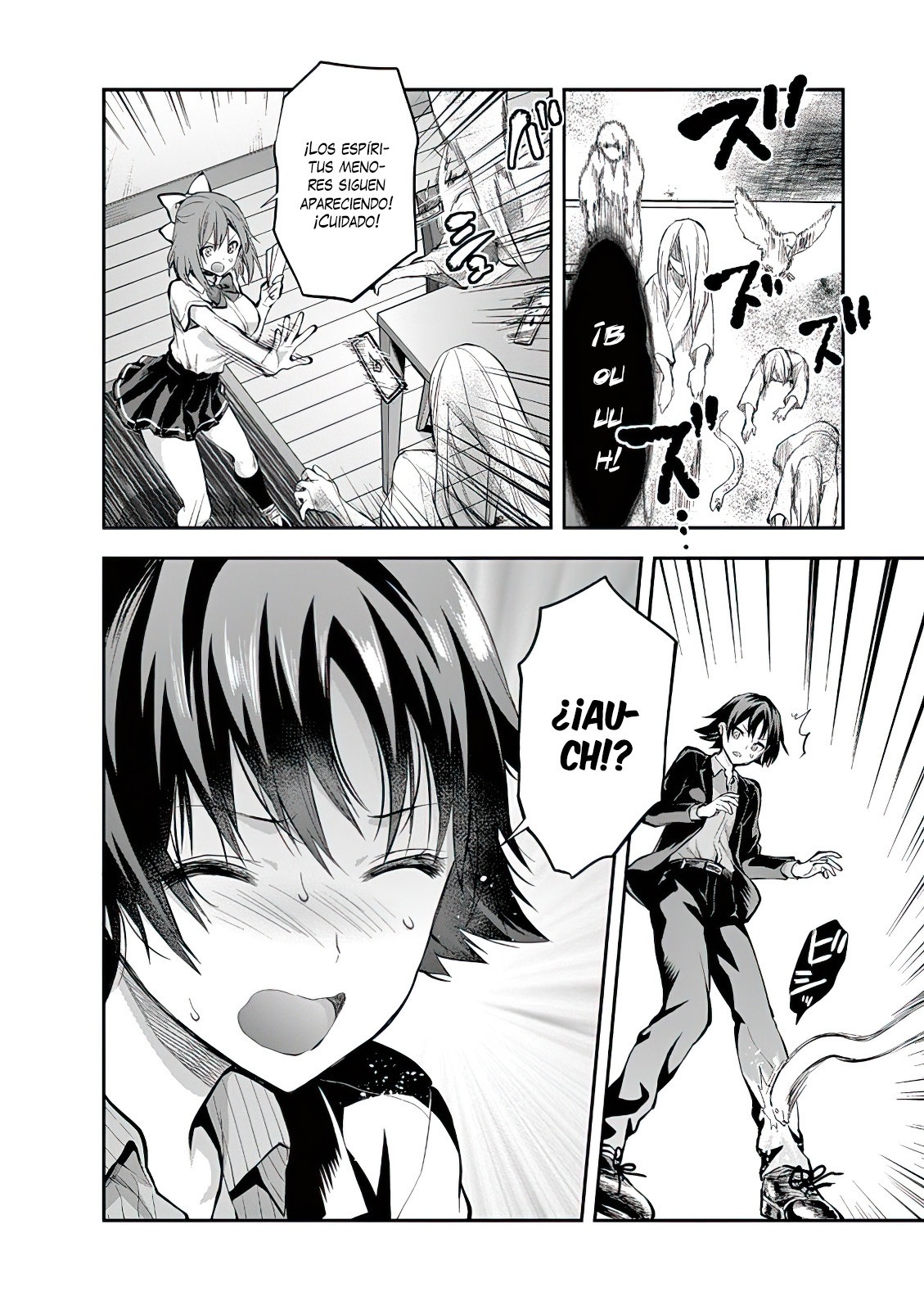 Una vez que nos encontremos, exorcisaremos orgasmicamente al espiritu con un solo toque! Capítulo 6 - Page 14