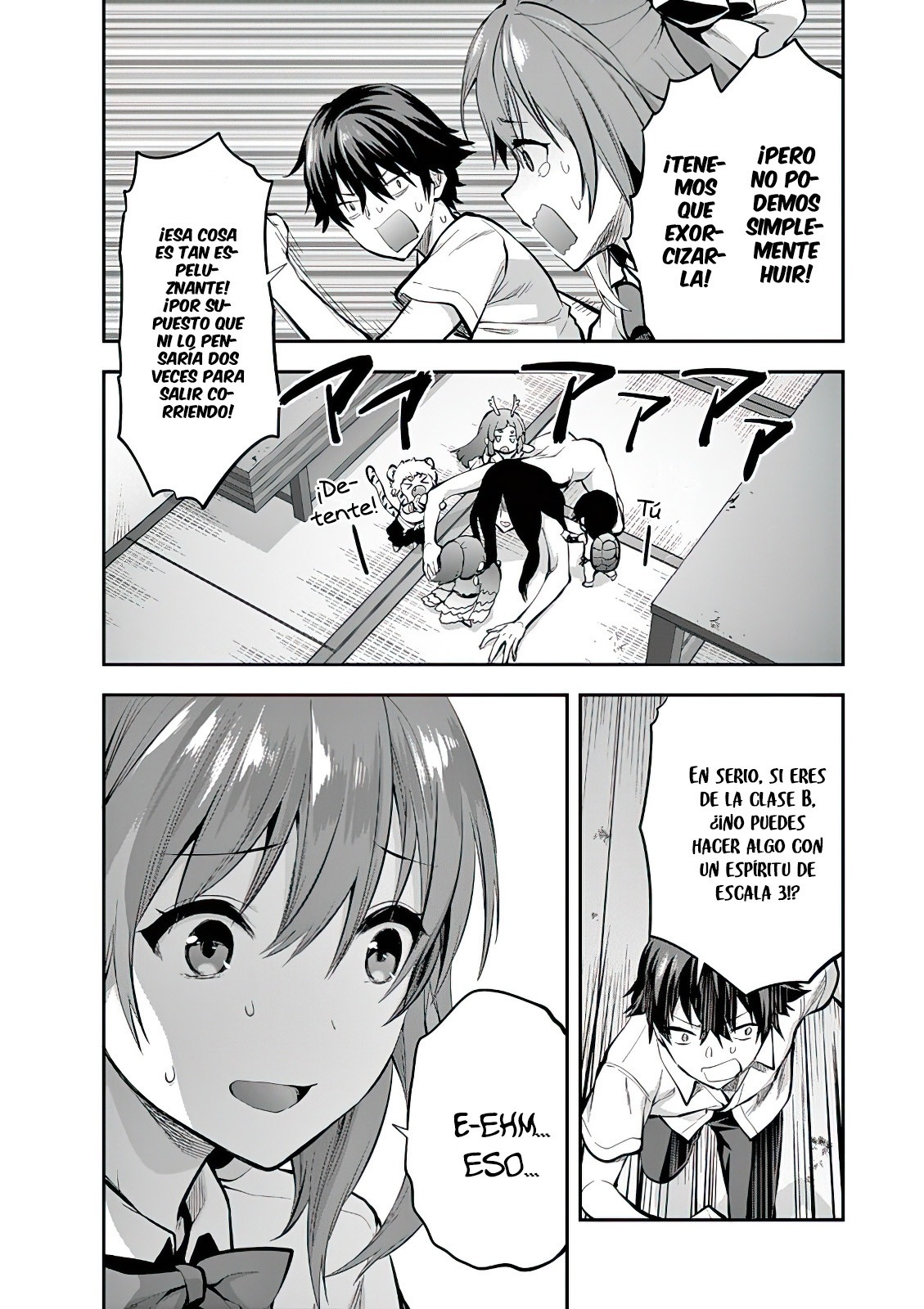 Una vez que nos encontremos, exorcisaremos orgasmicamente al espiritu con un solo toque! Capítulo 6 - Page 3
